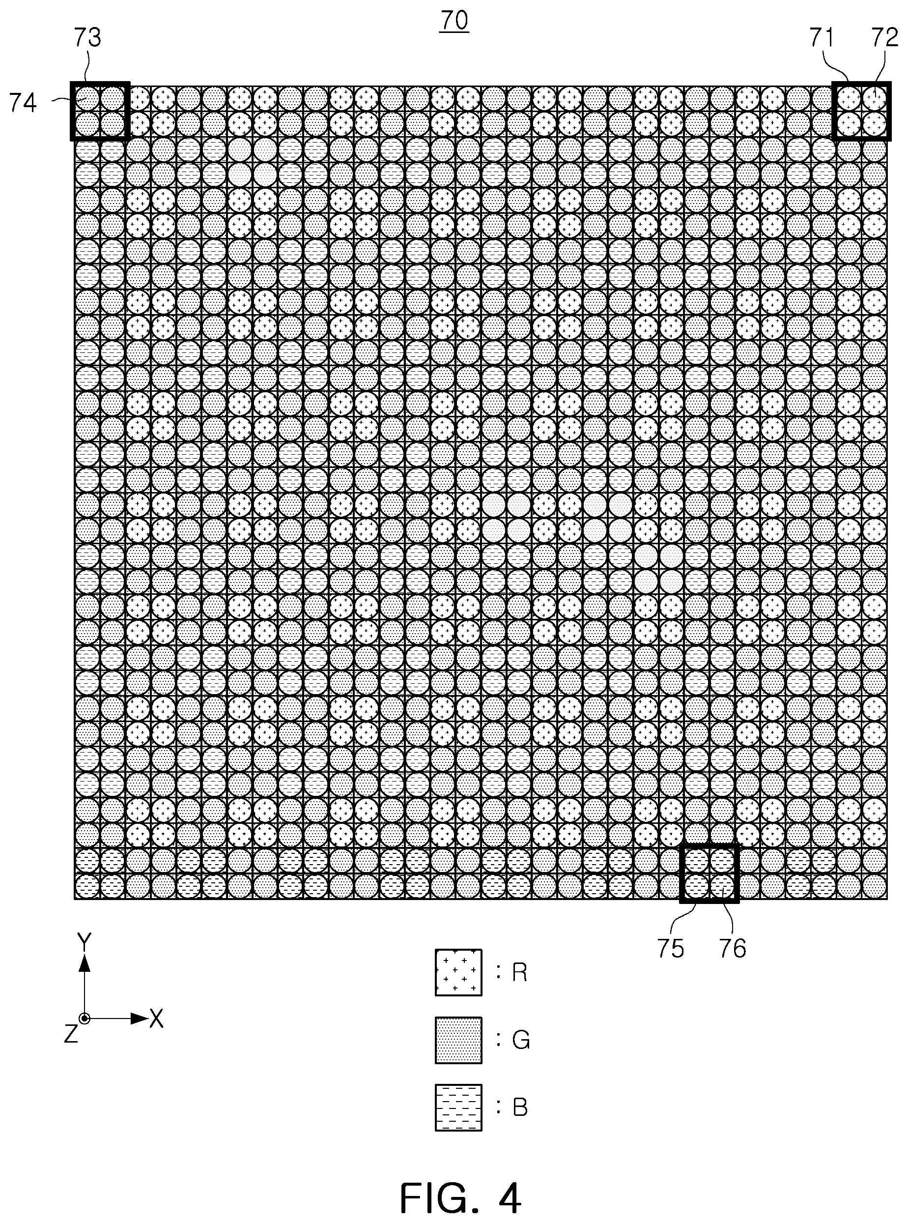 Patent US12621580 Figure 4 – Image sensor and electronic device including the same