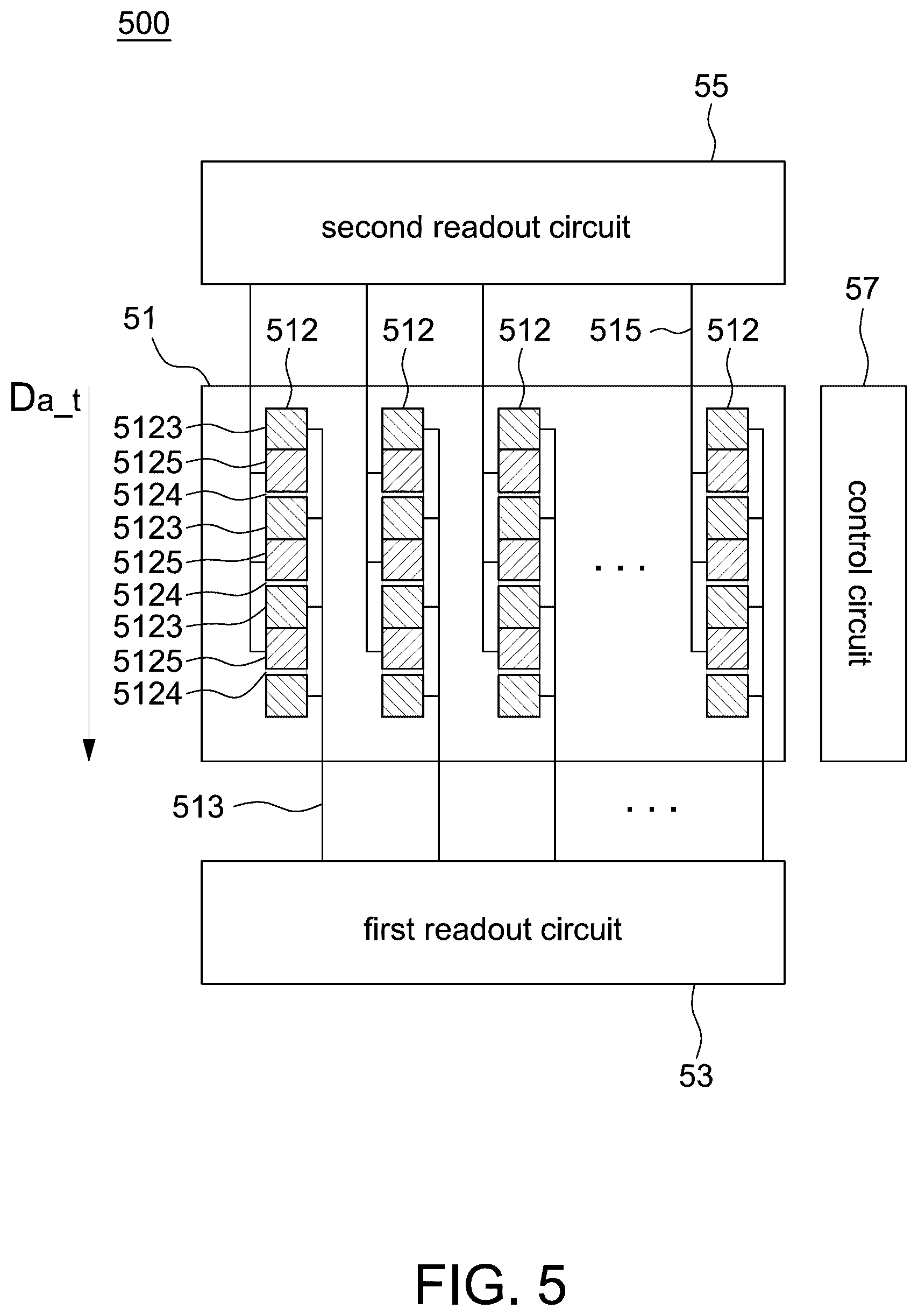 Patent US12621585 Figure 6 – Time delay integration sensor with in-pixel time delay integration