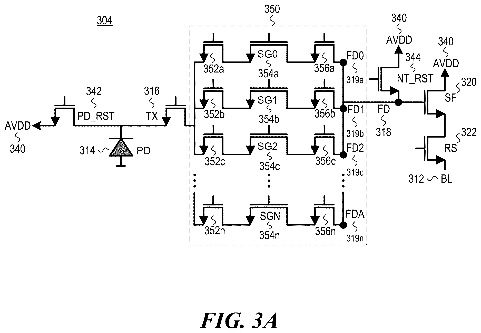 Patent US12621586 Figure 3 – Multi-storage gated imaging system
