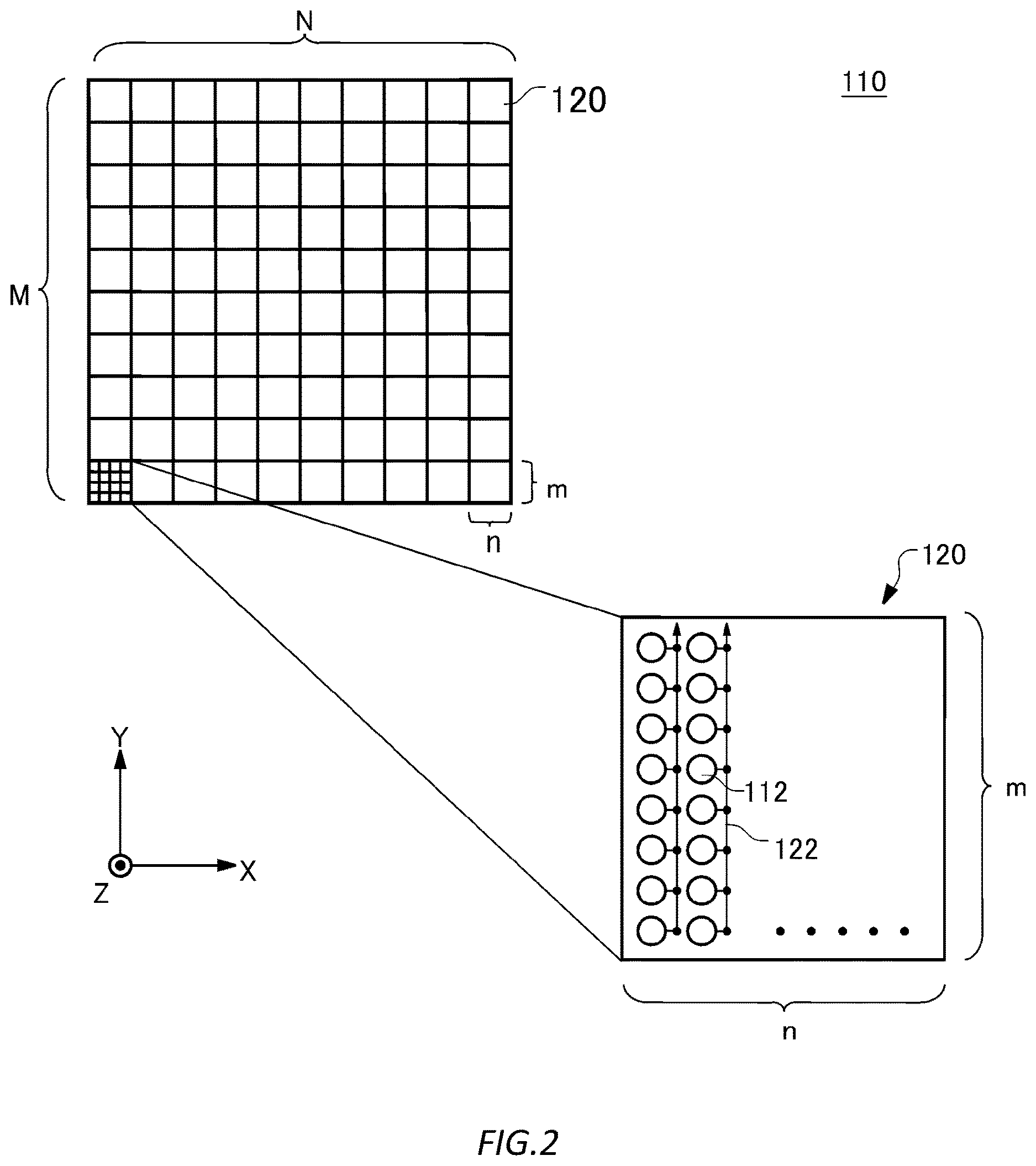 Patent US12621587 Figure 2 – Image capturing element and image capturing apparatus