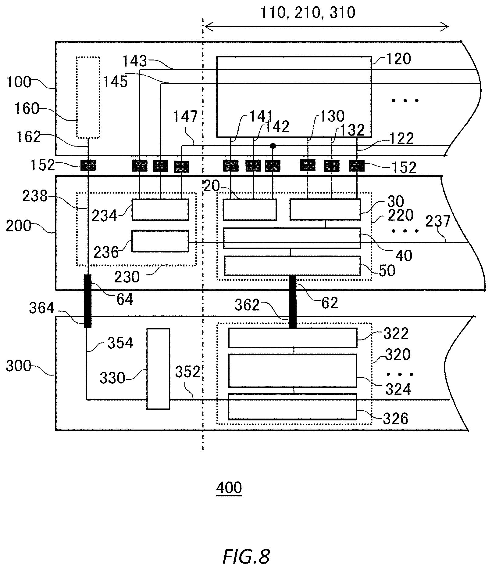 Patent US12621587 Figure 8 – Image capturing element and image capturing apparatus