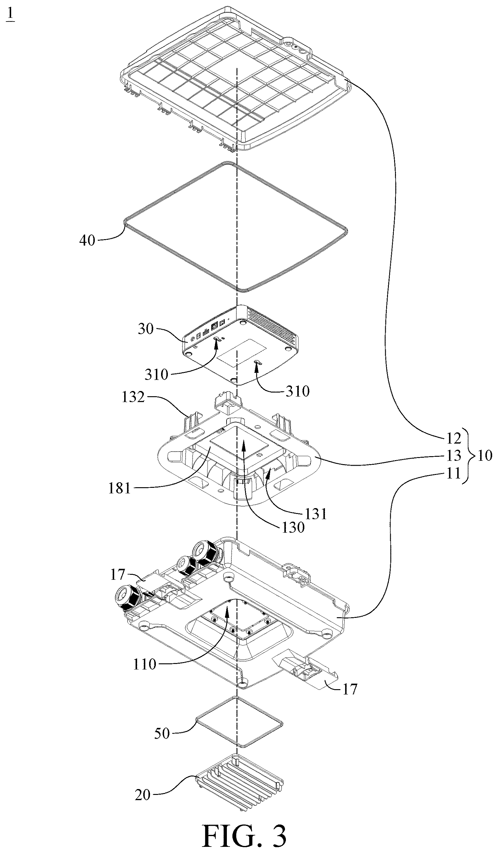 Patent US12621588 Figure 3 – Communication device