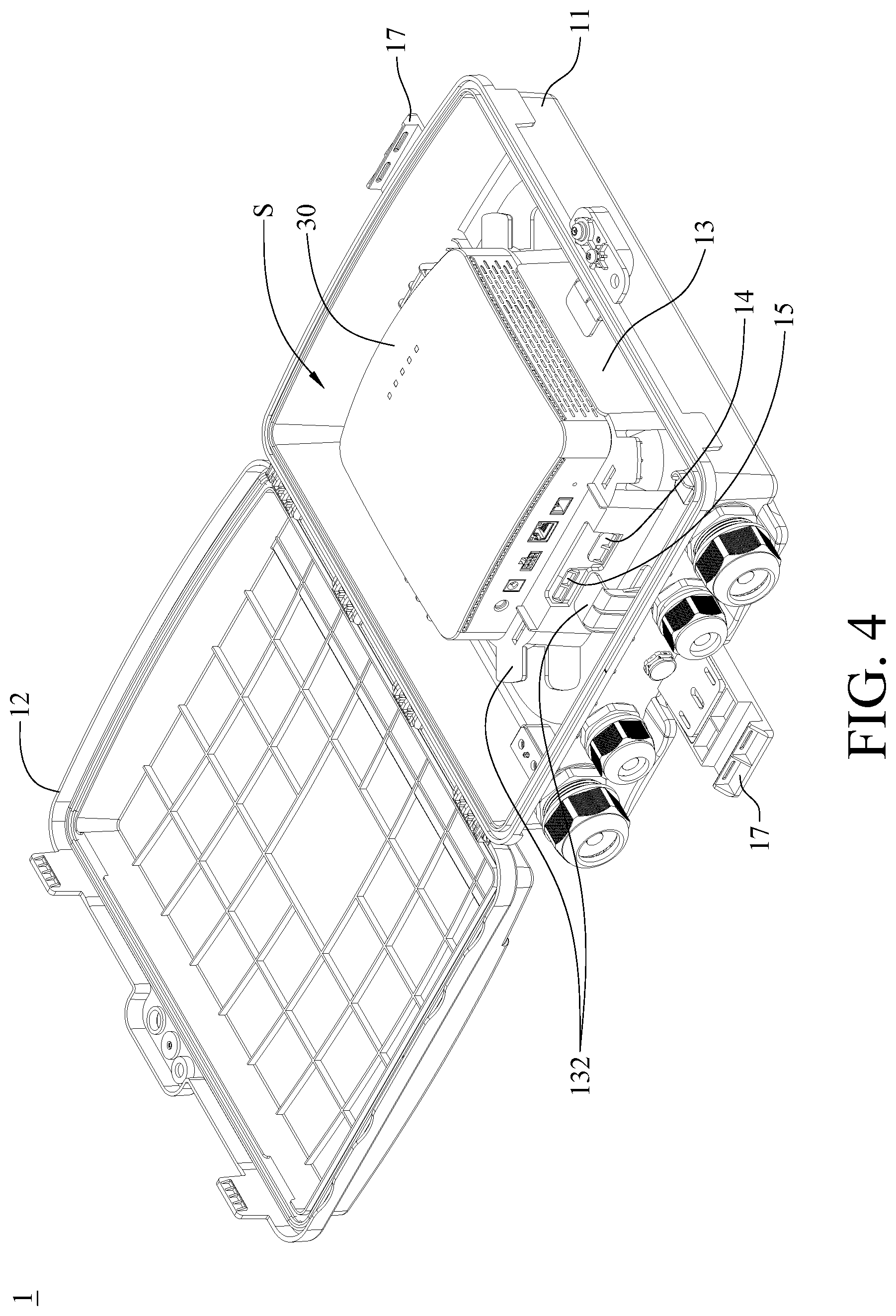 Patent US12621588 Figure 4 – Communication device