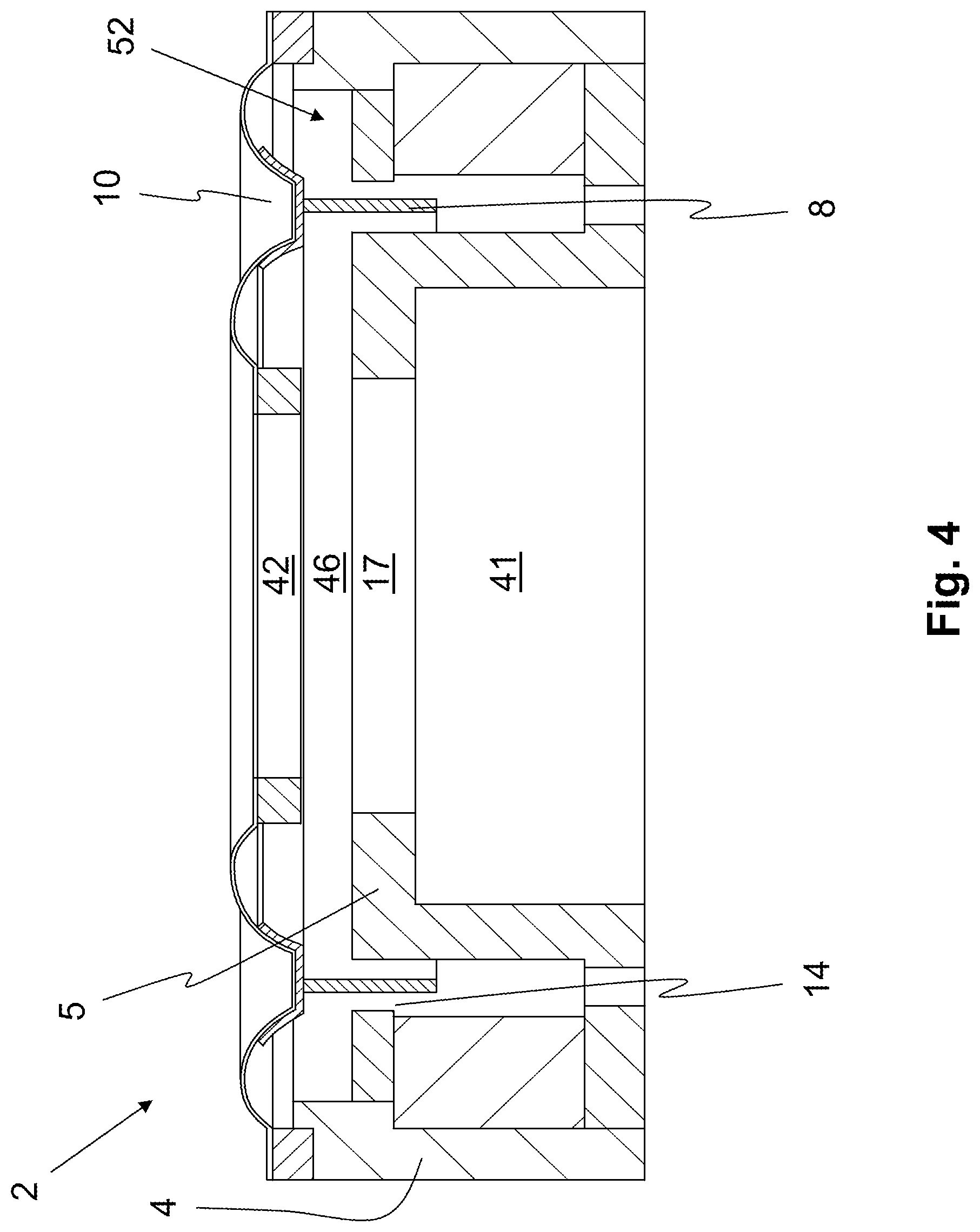 Patent US12621595 Figure 4 – Acoustic transducer unit