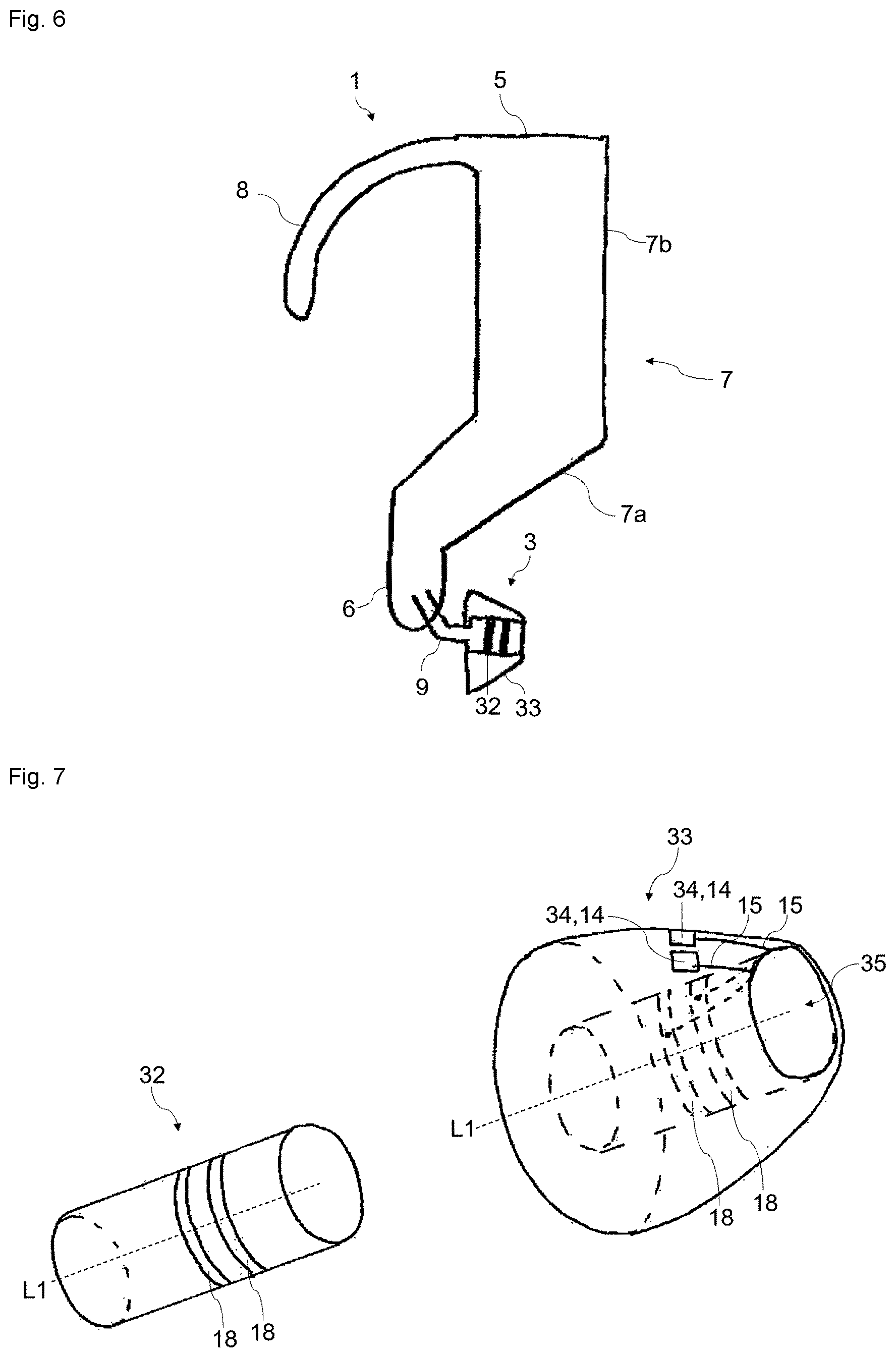 Patent US12621596 Figure 6 – Ear worn device