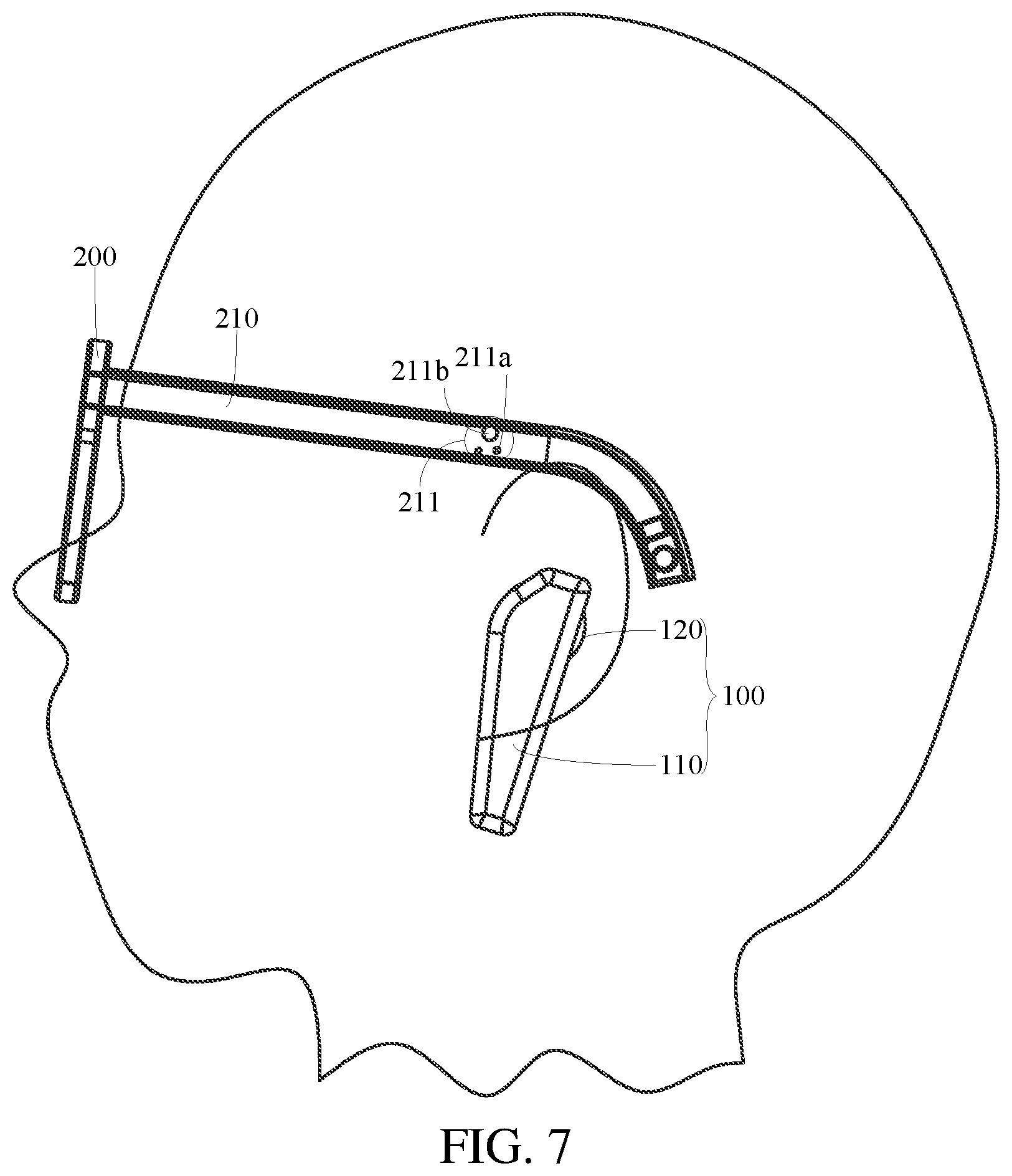 Patent US12621597 Figure 6 – Wearable device assembly
