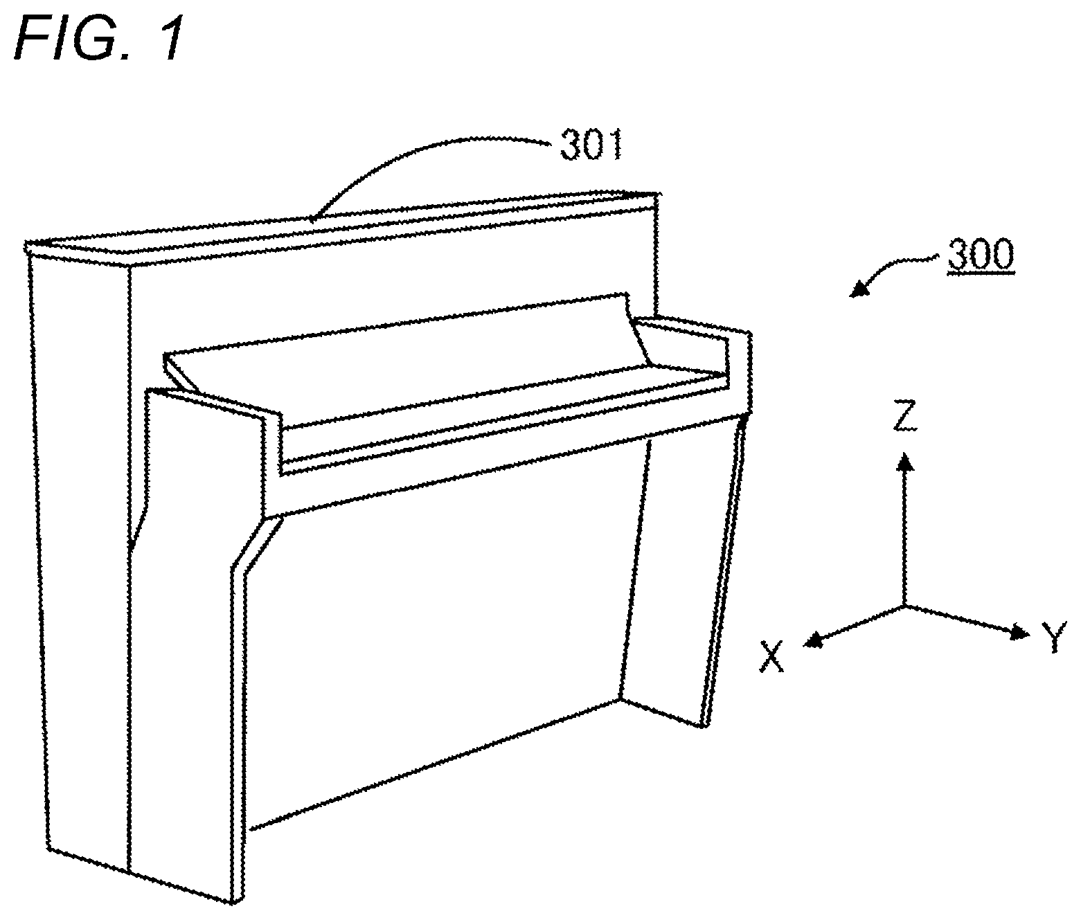 Patent US12621601 Figure 1 – Electronic musical instrument and sound emitting unit