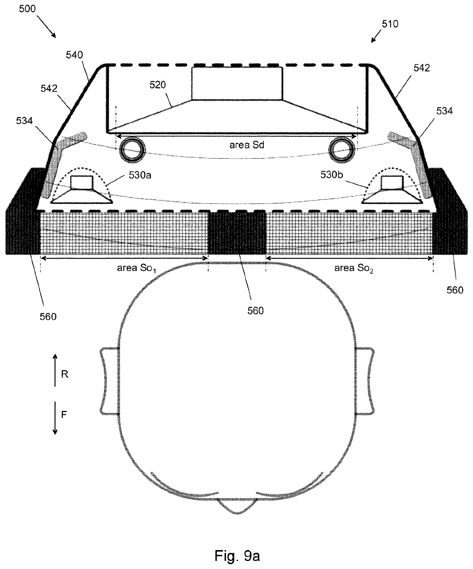 Patent US12621602 Figure 12 – Loudspeaker assembly for headrest