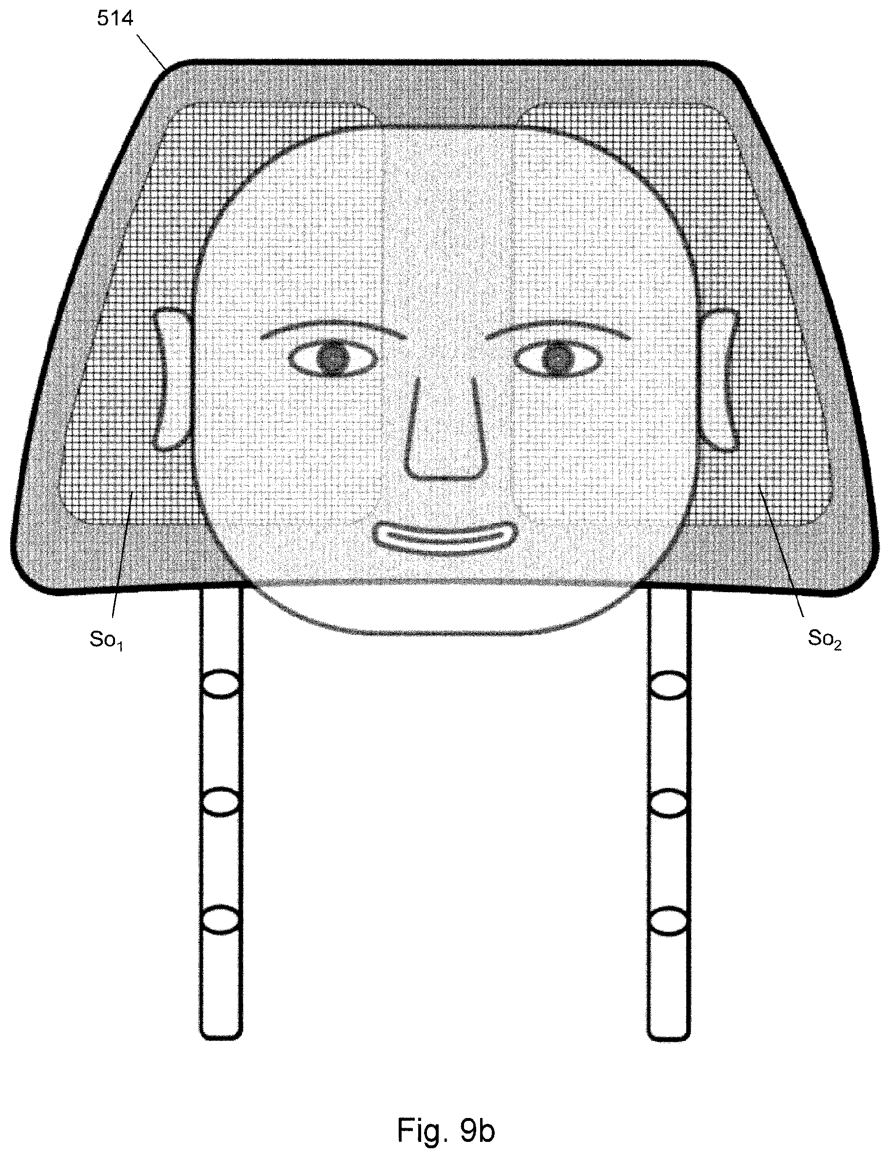 Patent US12621602 Figure 13 – Loudspeaker assembly for headrest
