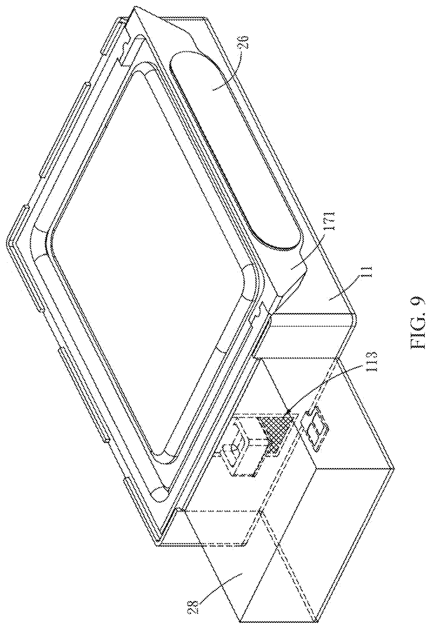 Patent US12621610 Figure 9 – Electronic device