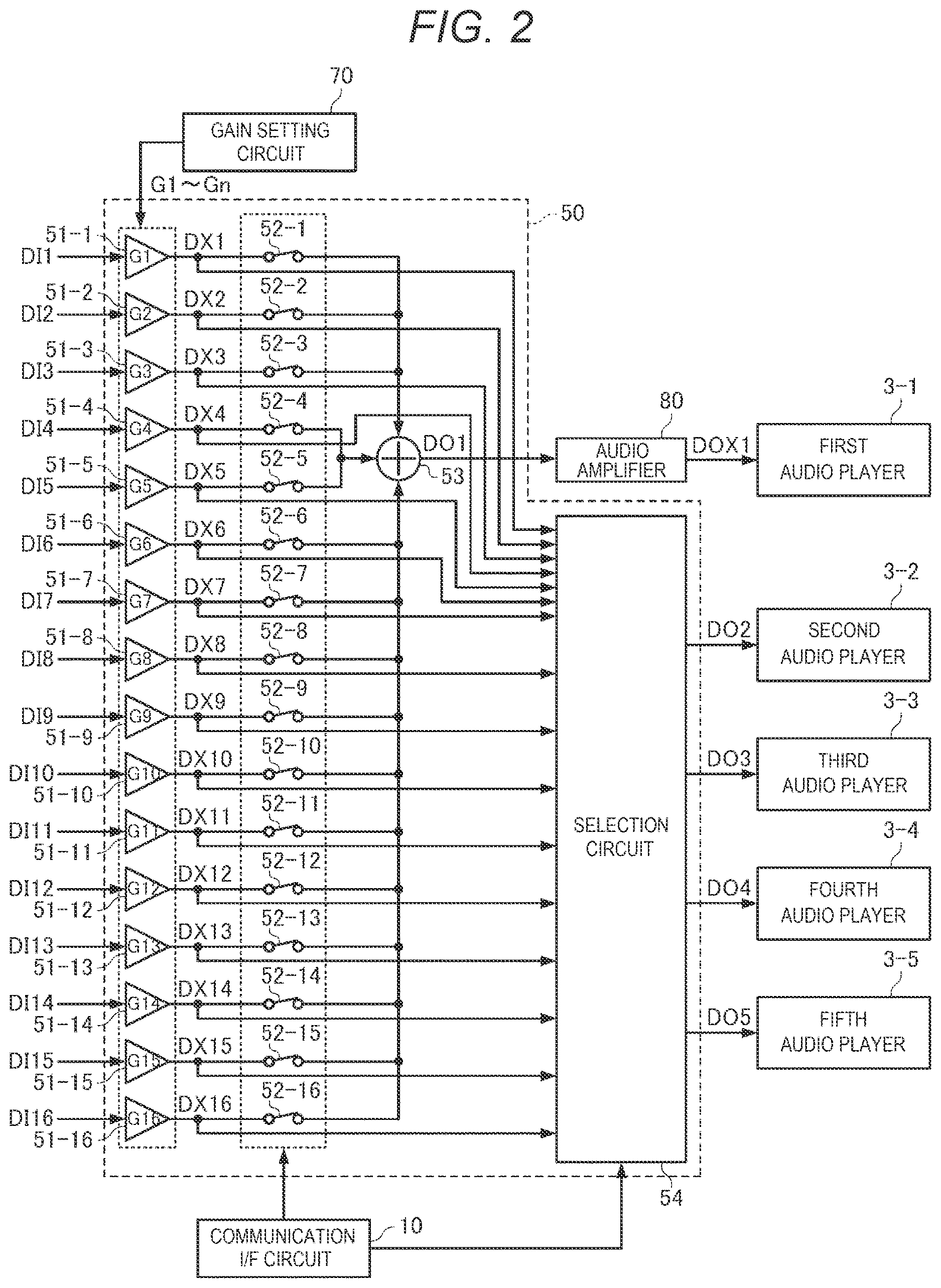 Patent US12621624 Figure 2 – Audio mixing device and electronic device