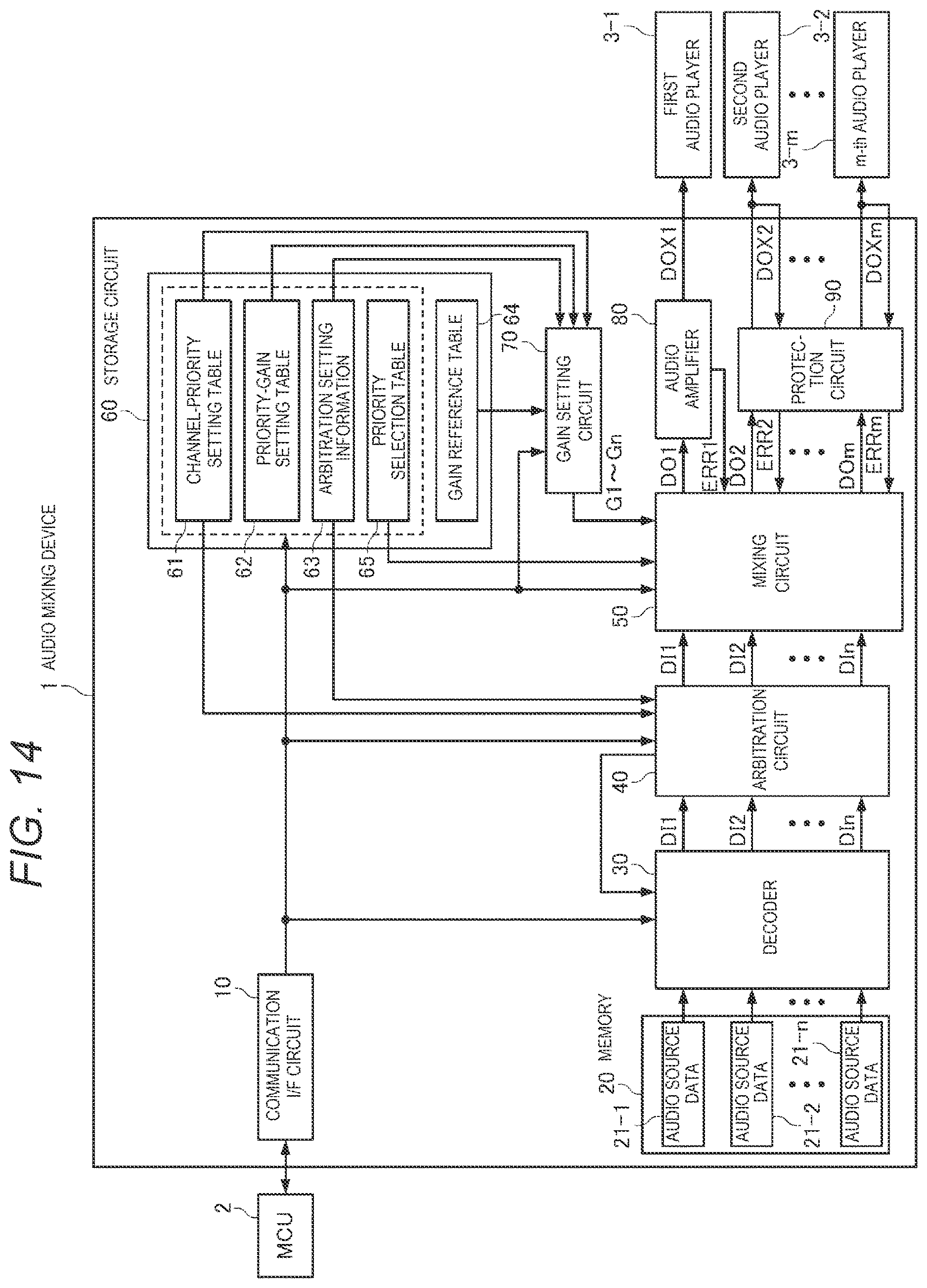 Patent US12621624 Figure 13 – Audio mixing device and electronic device