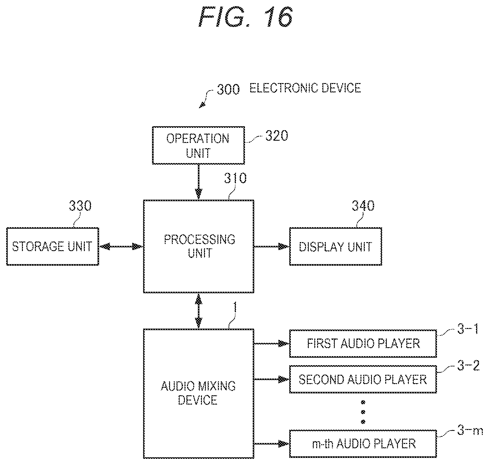 Patent US12621624 Figure 15 – Audio mixing device and electronic device