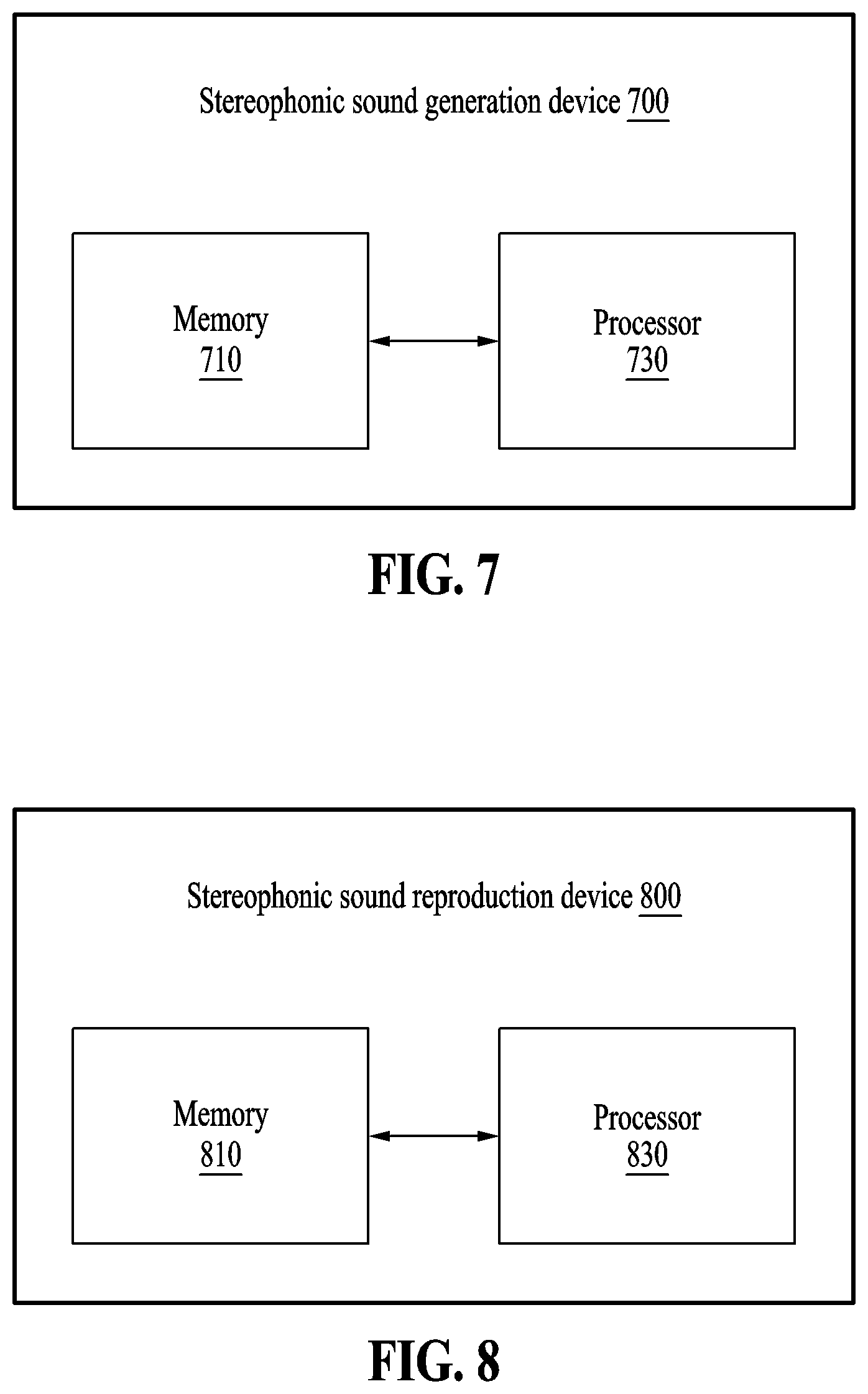 Patent US12621626 Figure 8 – Method and apparatus for generating audio signal, and method and apparatus for reproducing audio signal
