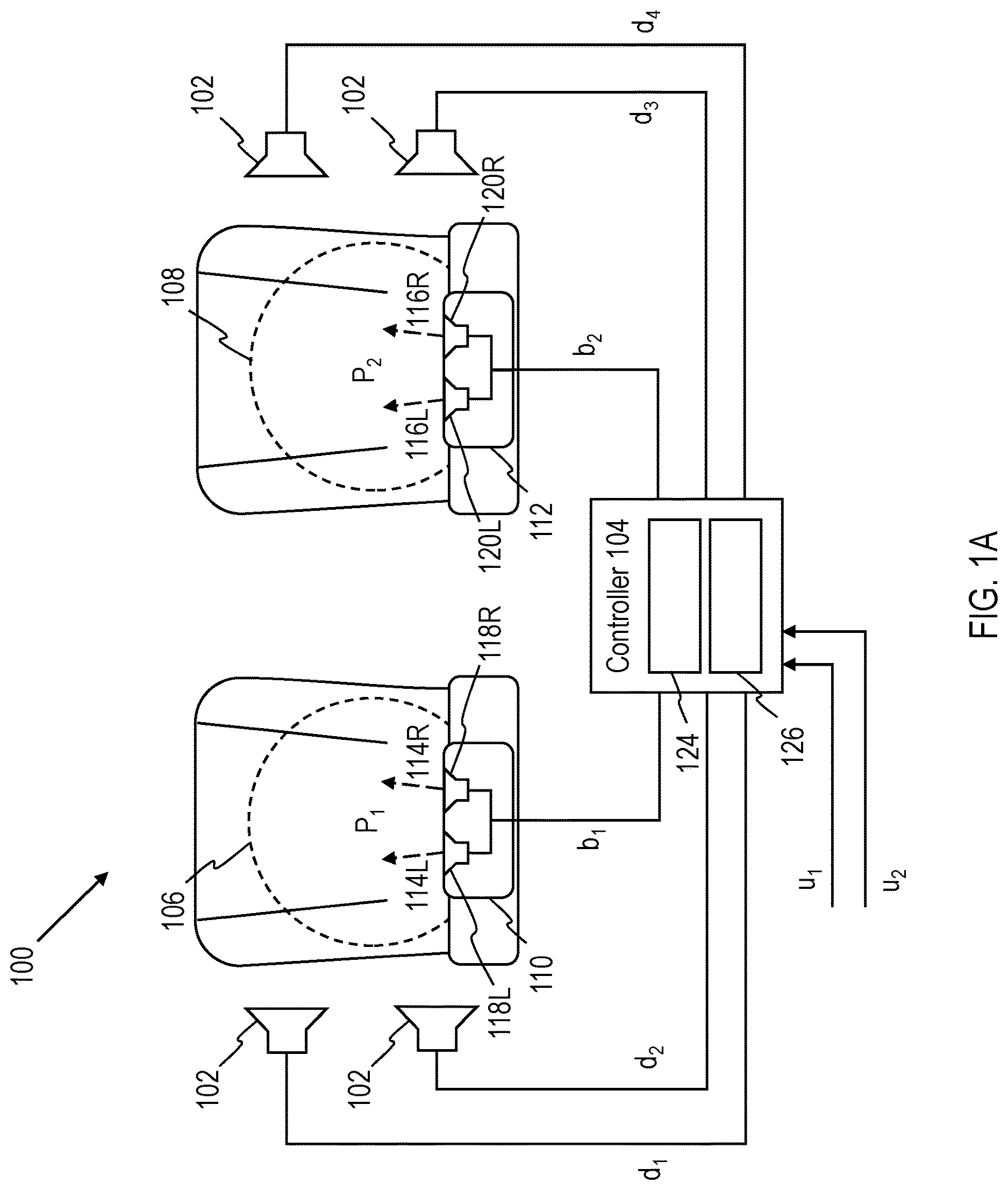 Patent US12621628 Figure 1 – Systems and methods for providing augmented audio