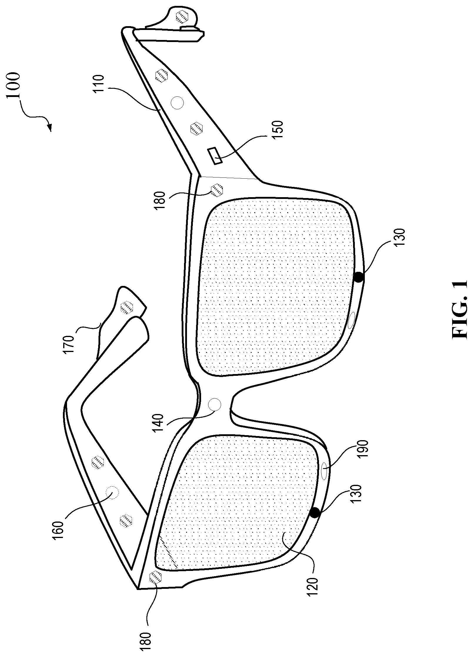 Patent US12621629 Figure 1 – HRTF determination using a headset and in-ear devices