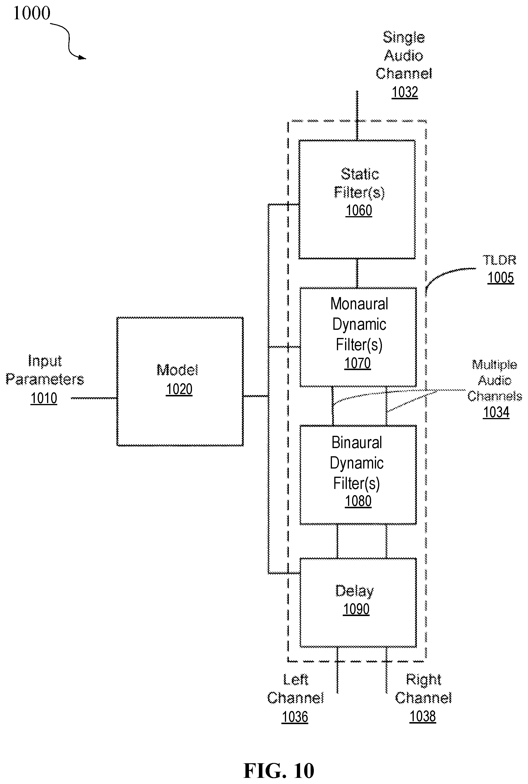 Patent US12621629 Figure 10 – HRTF determination using a headset and in-ear devices