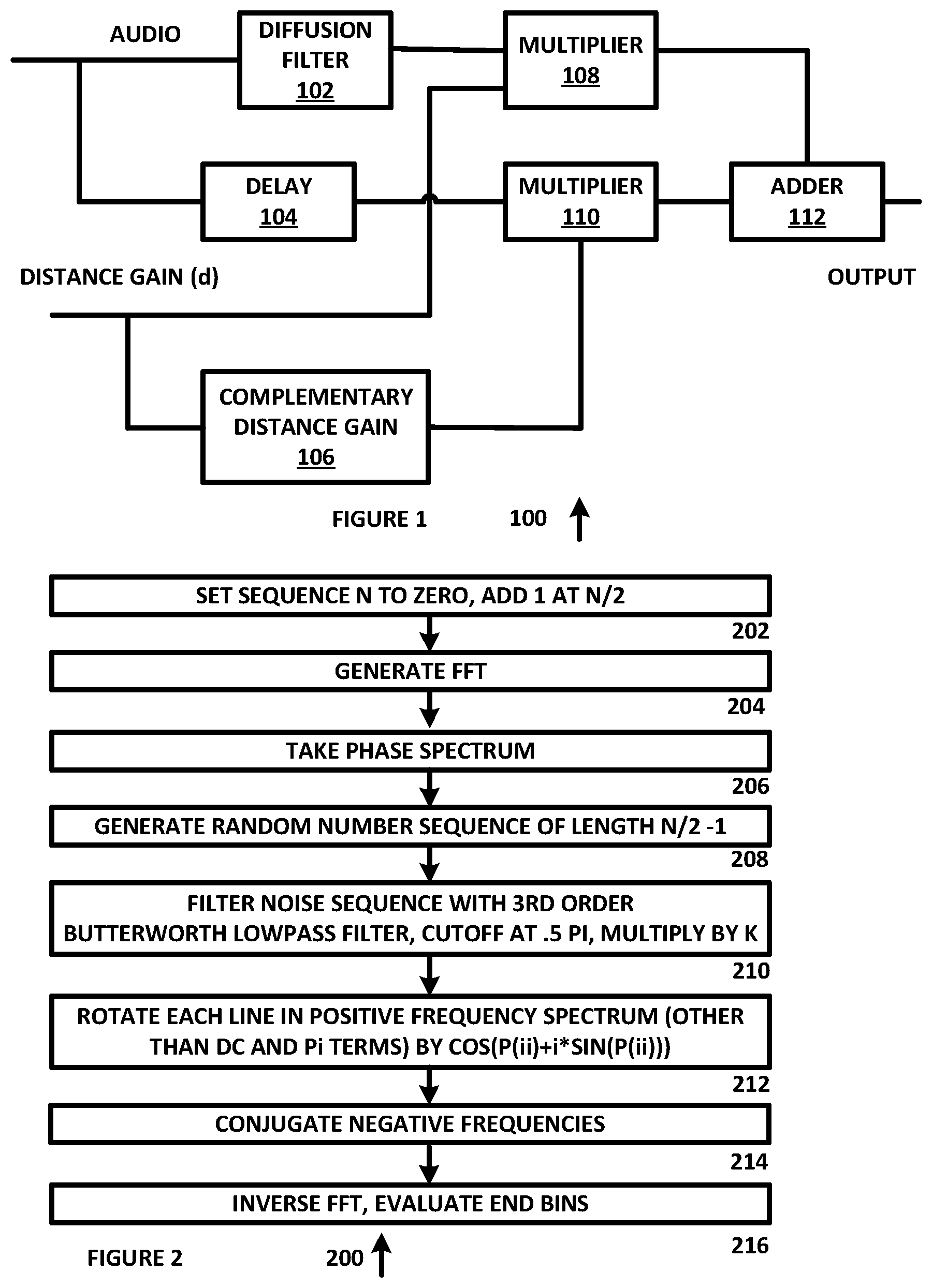 Patent US12621630 Figure 1 – System and method for audio diffusor