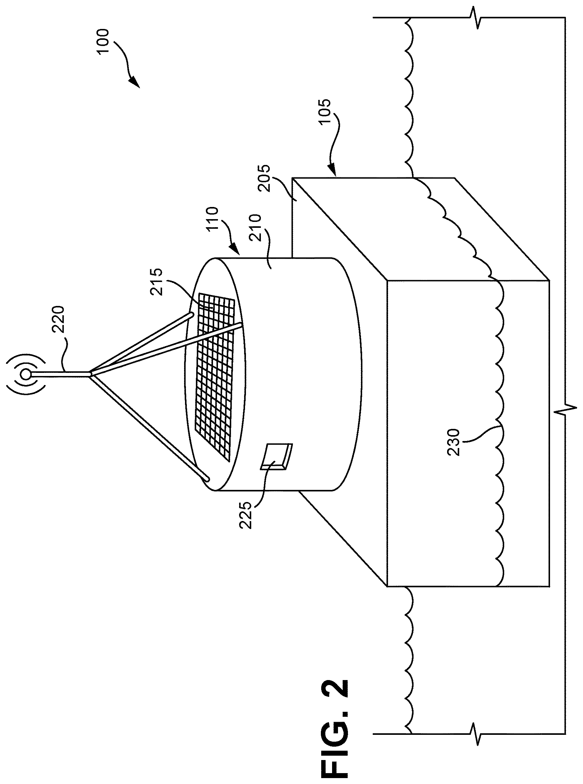 Patent US12621643 Figure 2 – Communications system for disaster conditions