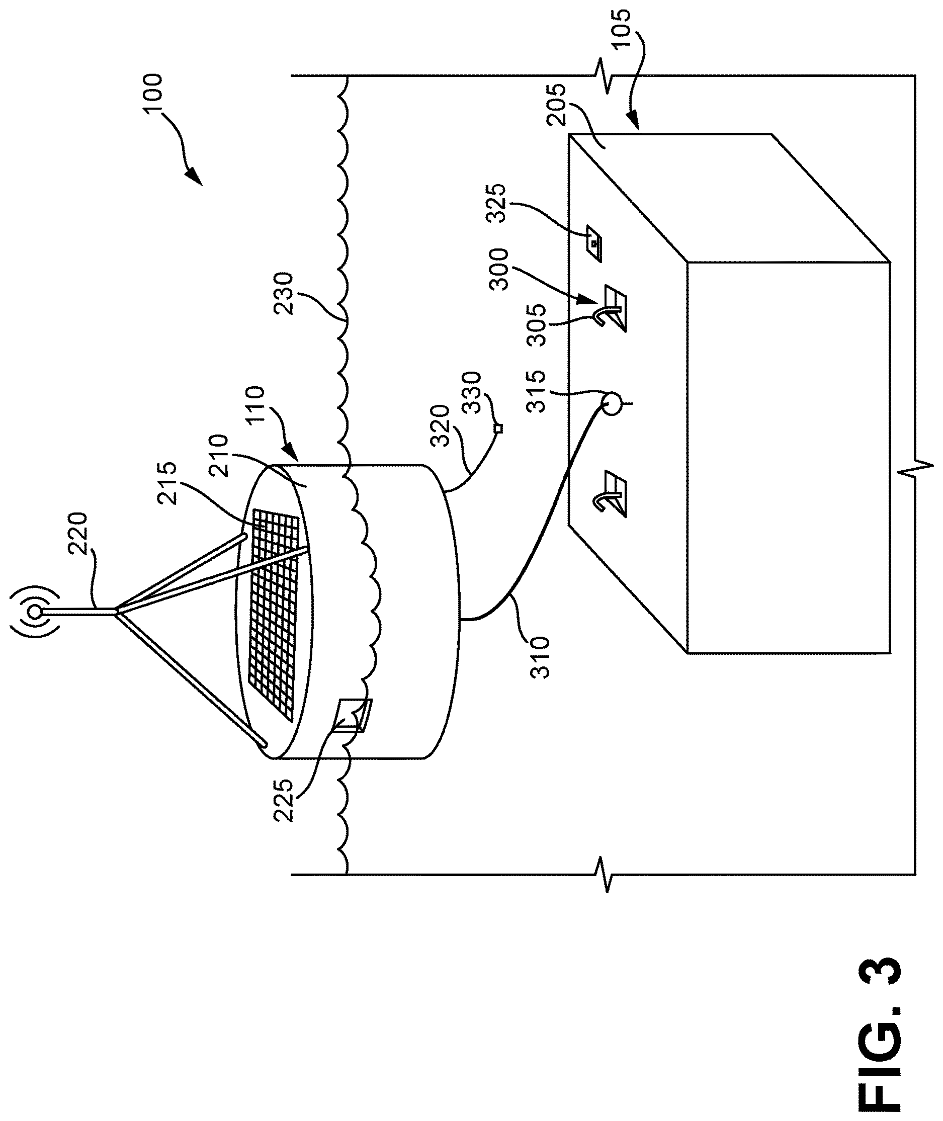 Patent US12621643 Figure 3 – Communications system for disaster conditions