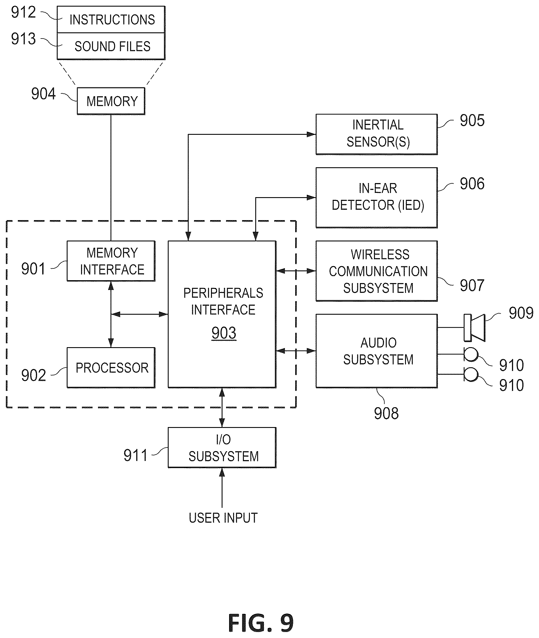Patent US12621644 Figure 8 – Wireless accessory advertisements