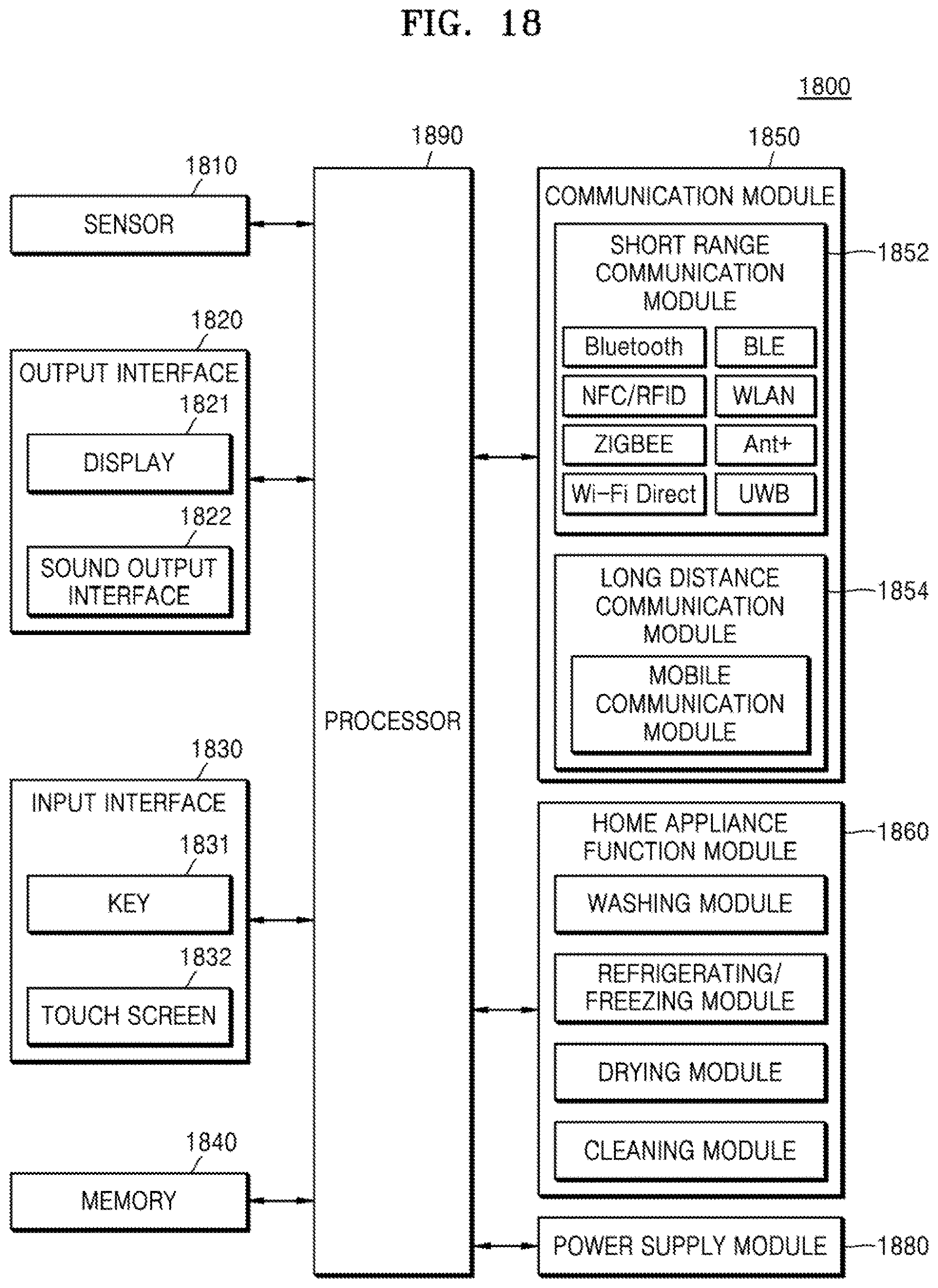 Patent US12621645 Figure 18 – Apparatus and method for transmitting or receiving message by using Bluetooth low energy advertising