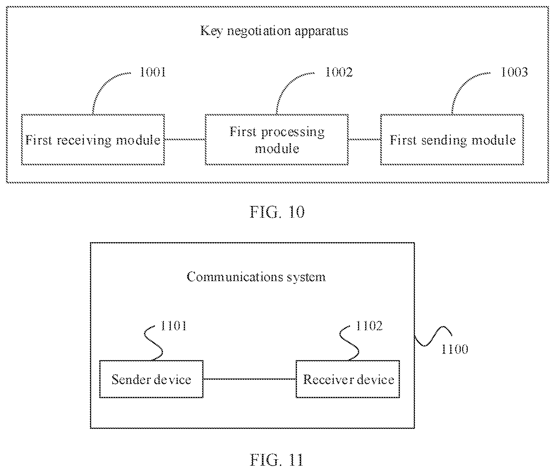 Patent US12621659 Figure 8 – Key negotiation method, apparatus, and system