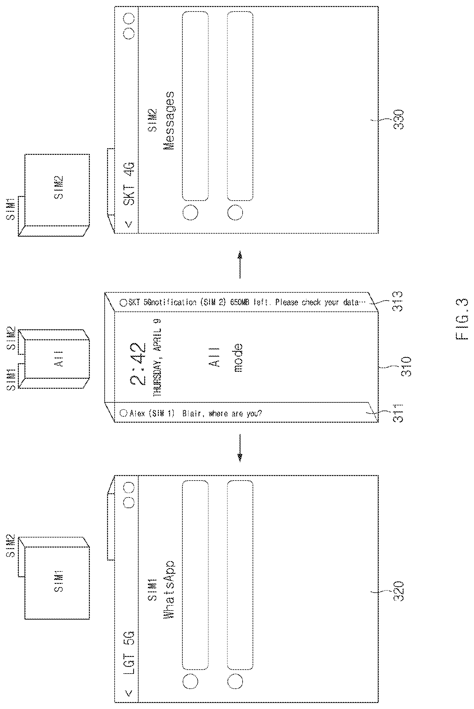 Patent US12621670 Figure 3 – Electronic device and method for operating electronic device
