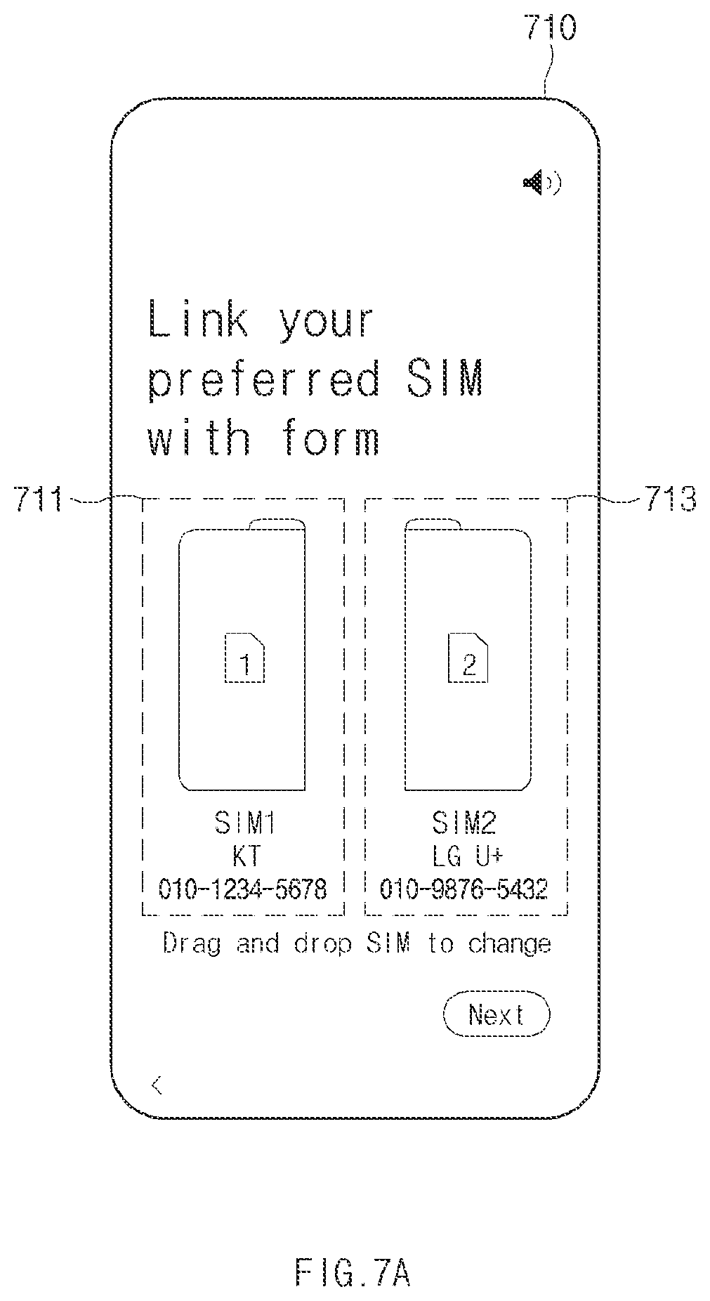 Patent US12621670 Figure 7 – Electronic device and method for operating electronic device