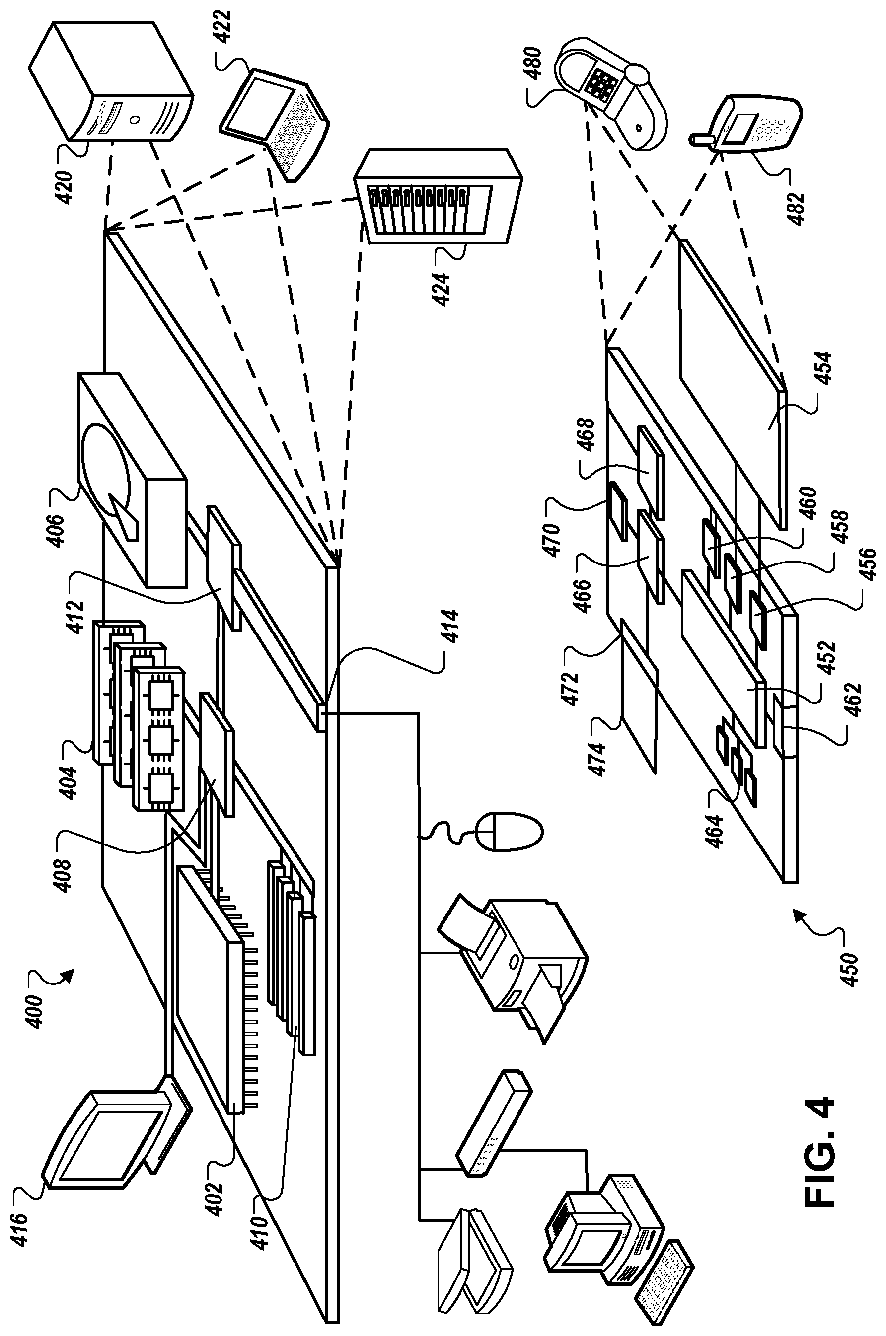 Patent US12621682 Figure 4 – System for addressing incompatibilities among a plurality of components of an open radio network (O-RAN)