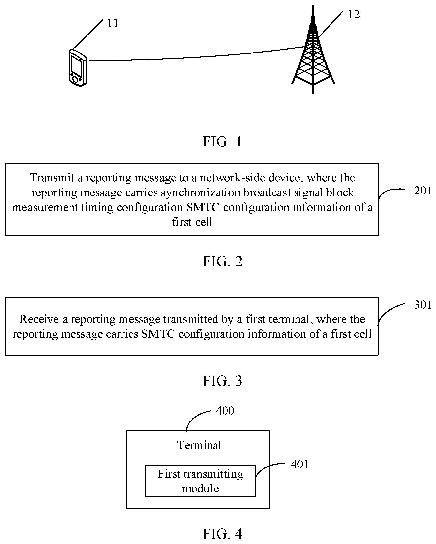 Patent US12621694 Figure 1 – Reporting method, receiving method, terminal, and network-side device