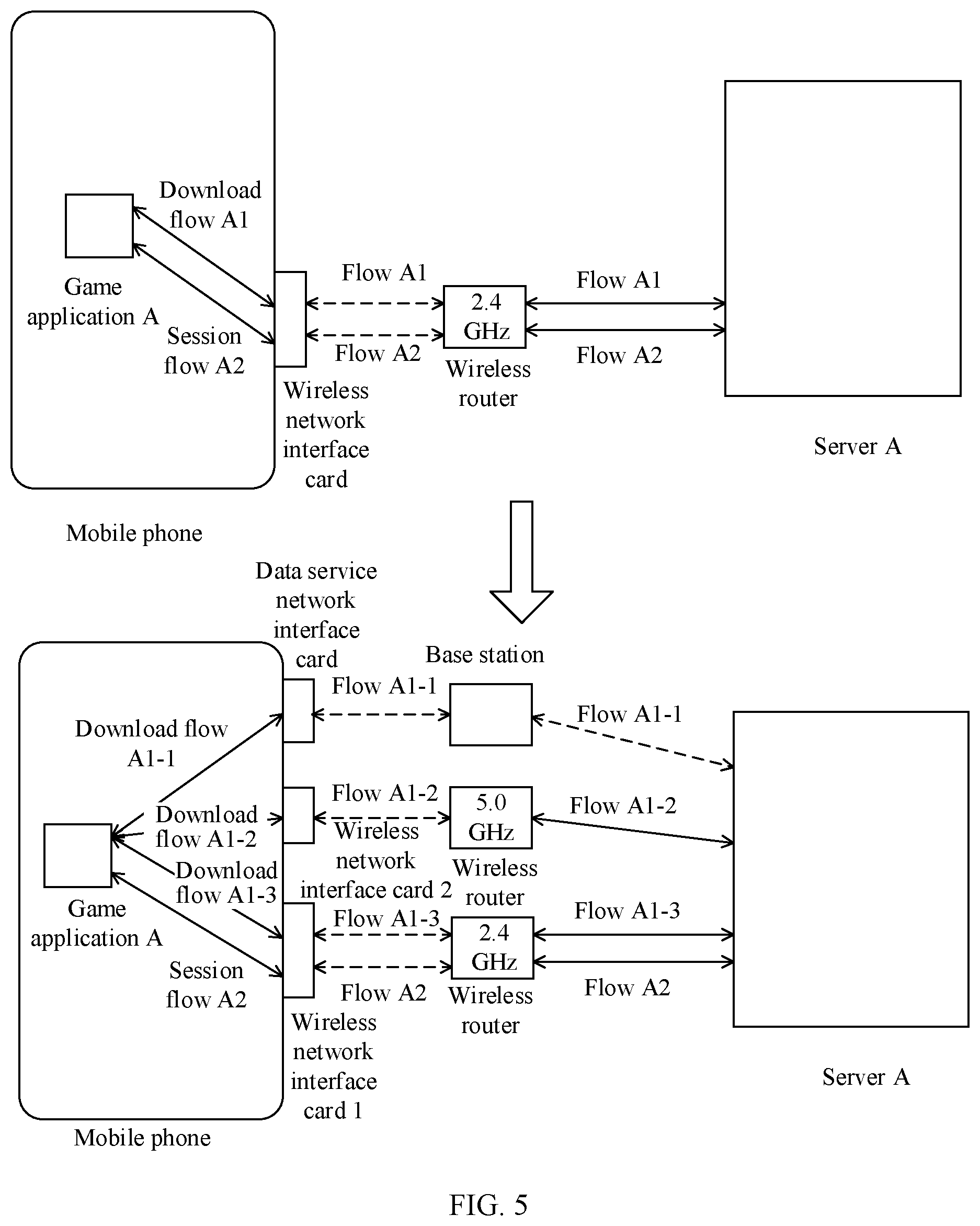 Patent US12621705 Figure 5 – Network acceleration method, electronic device, and storage medium
