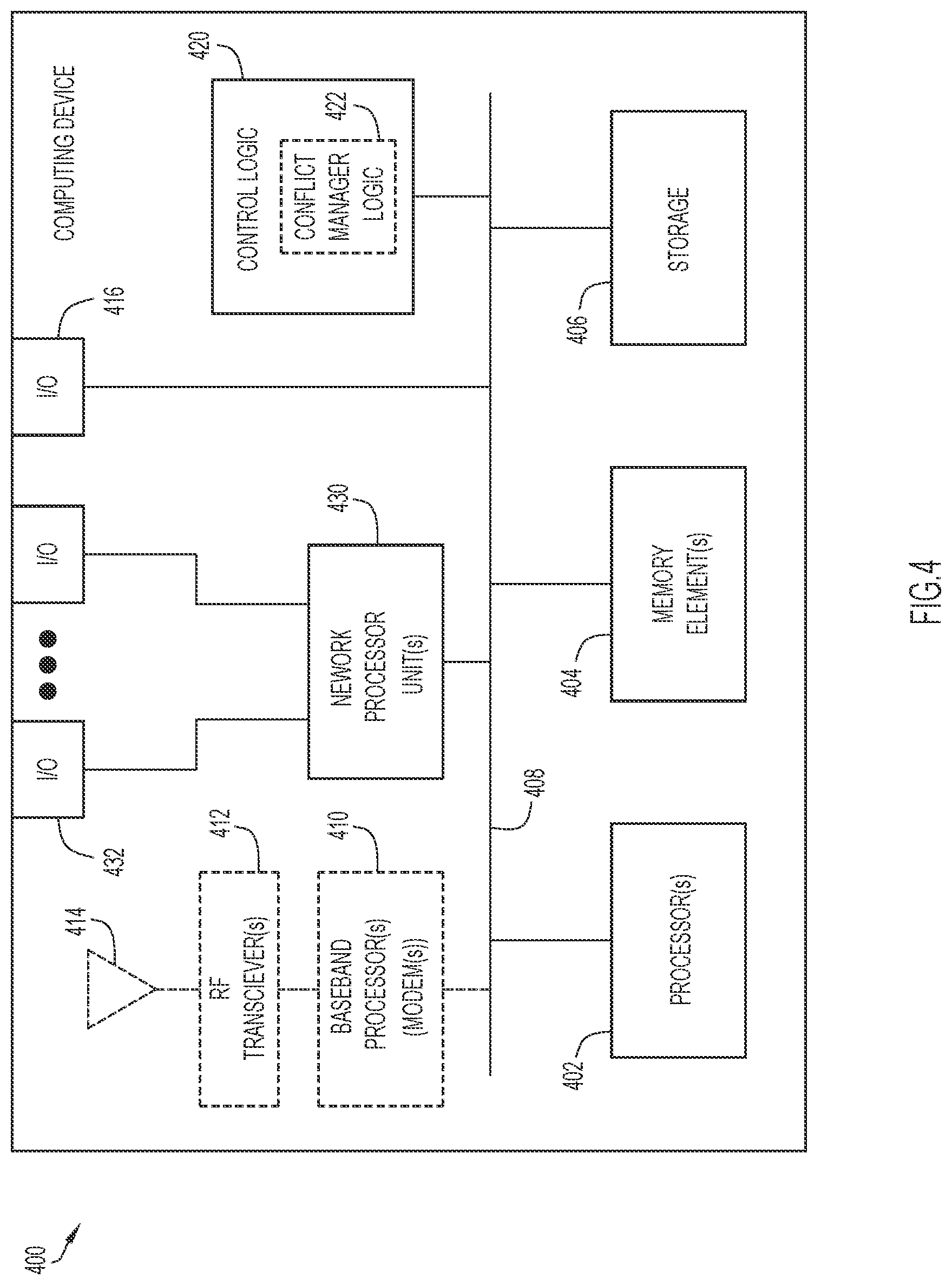 Patent US12621719 Figure 5 – Conflict management in a shared O-RAN architecture