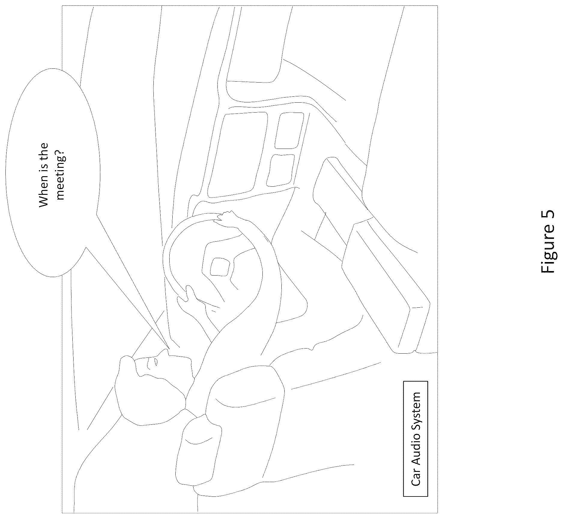 Patent US12621734 Figure 5 – Speaker selection in calling and conferencing