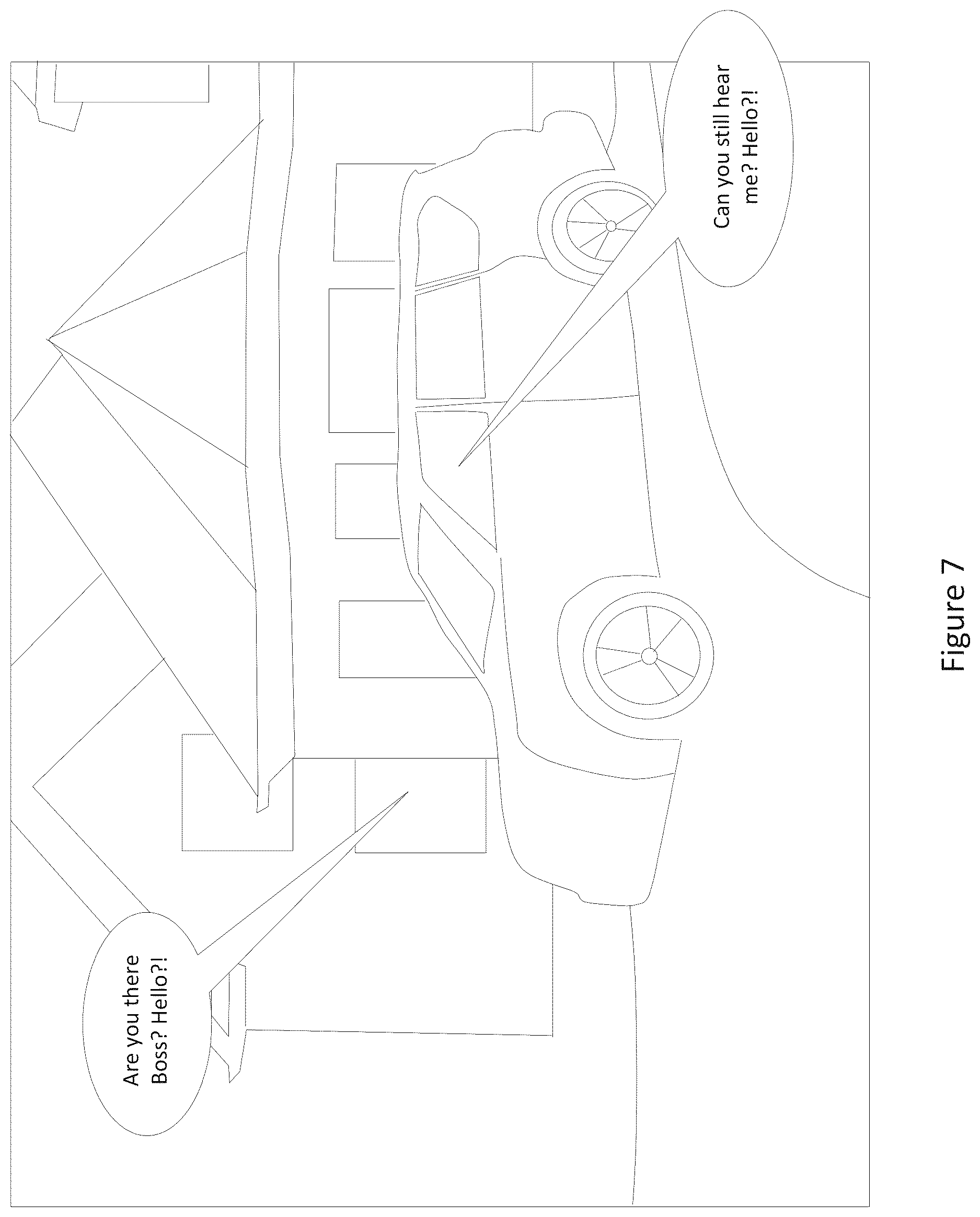 Patent US12621734 Figure 7 – Speaker selection in calling and conferencing