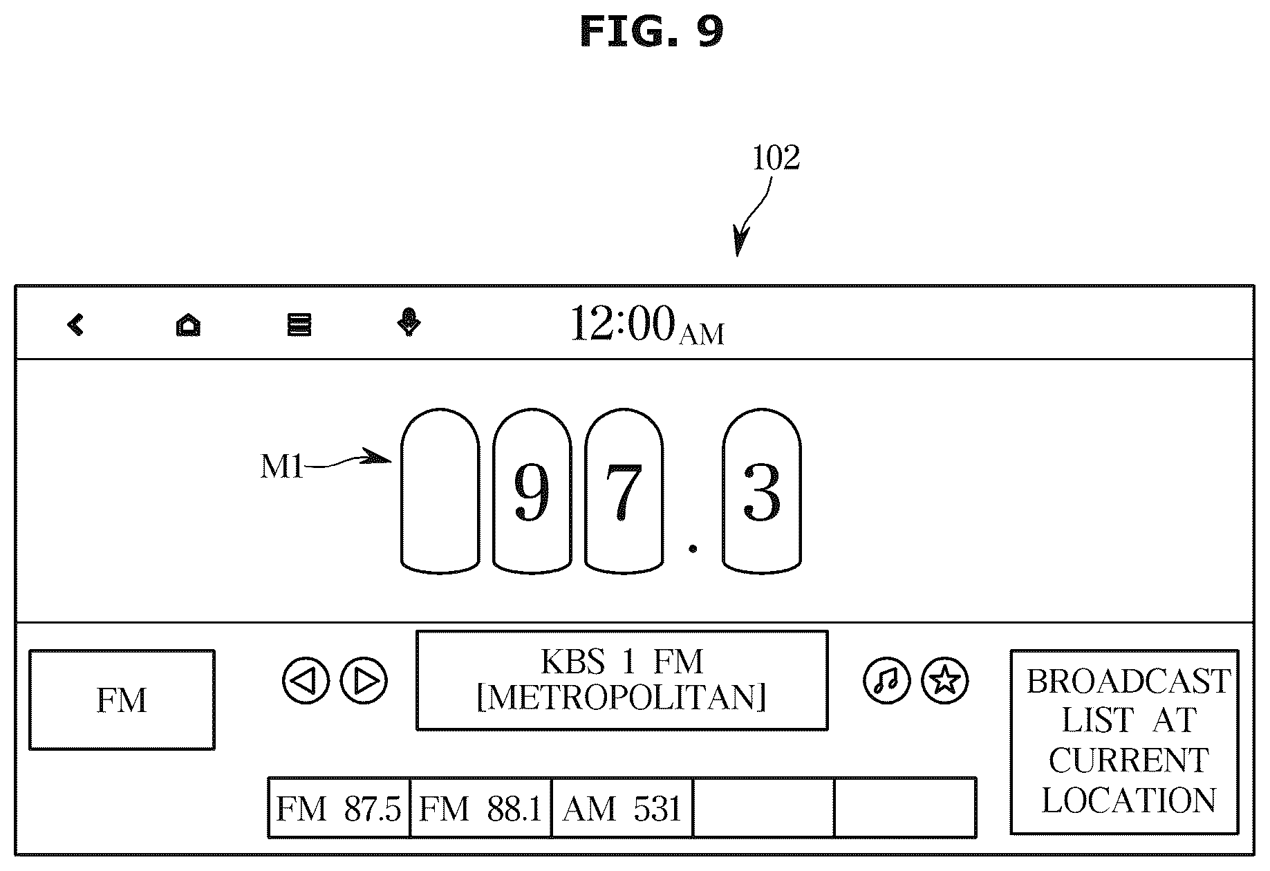 Patent US12621752 Figure 10 – Vehicle and method of controlling the same