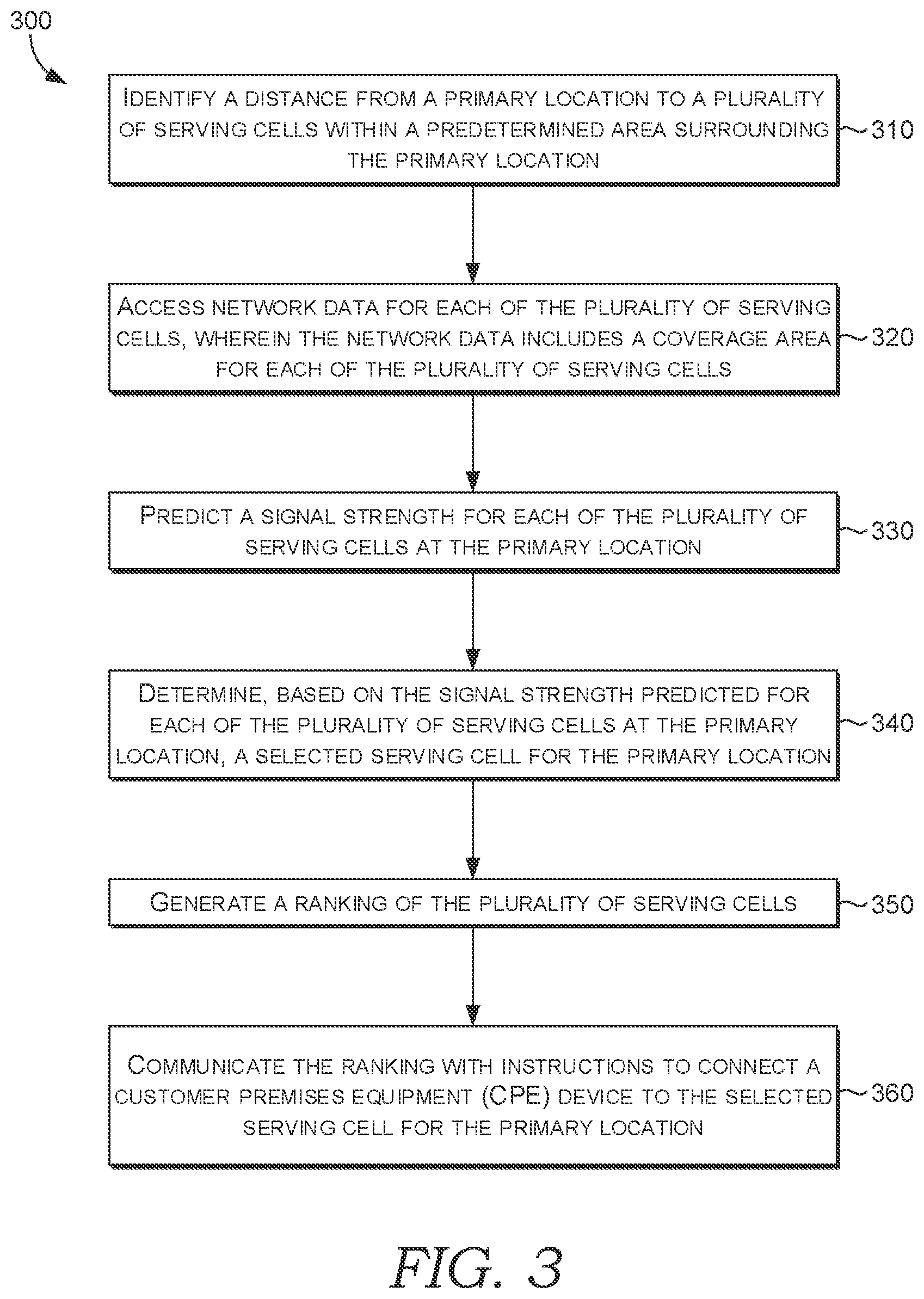 Patent US12621762 Figure 3 – Serving cell planning tool