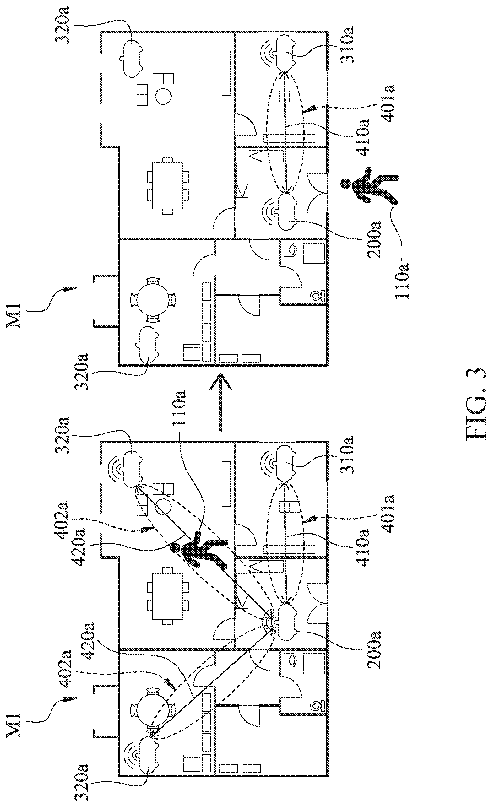 Patent US12621764 Figure 3 – Mesh network management systems and method based on wireless sensing