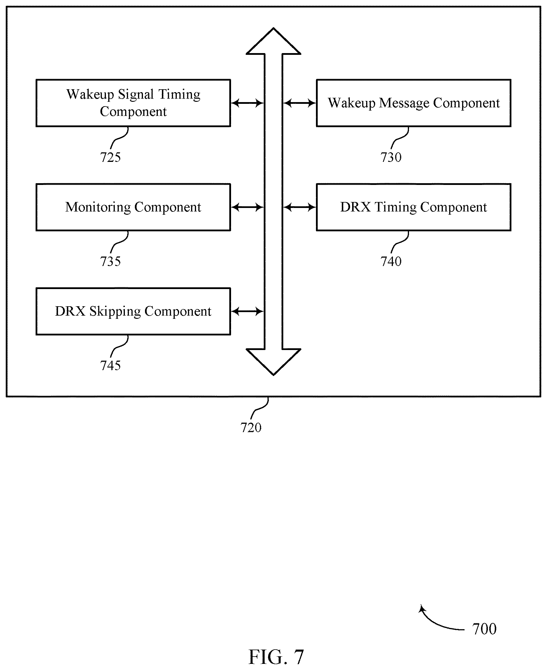 Patent US12621772 Figure 7 – Two stage wakeup signals for a low power radio