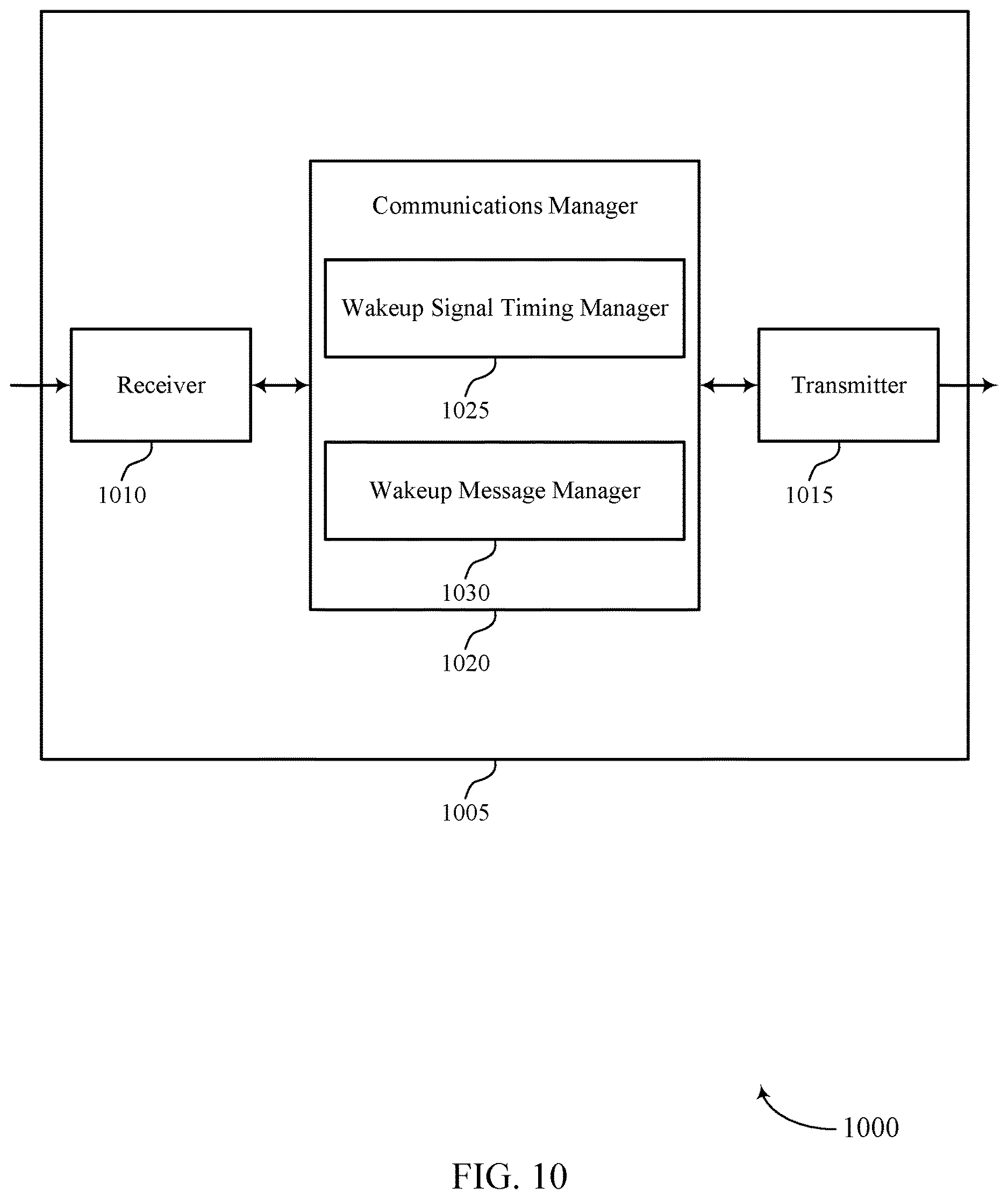 Patent US12621772 Figure 10 – Two stage wakeup signals for a low power radio