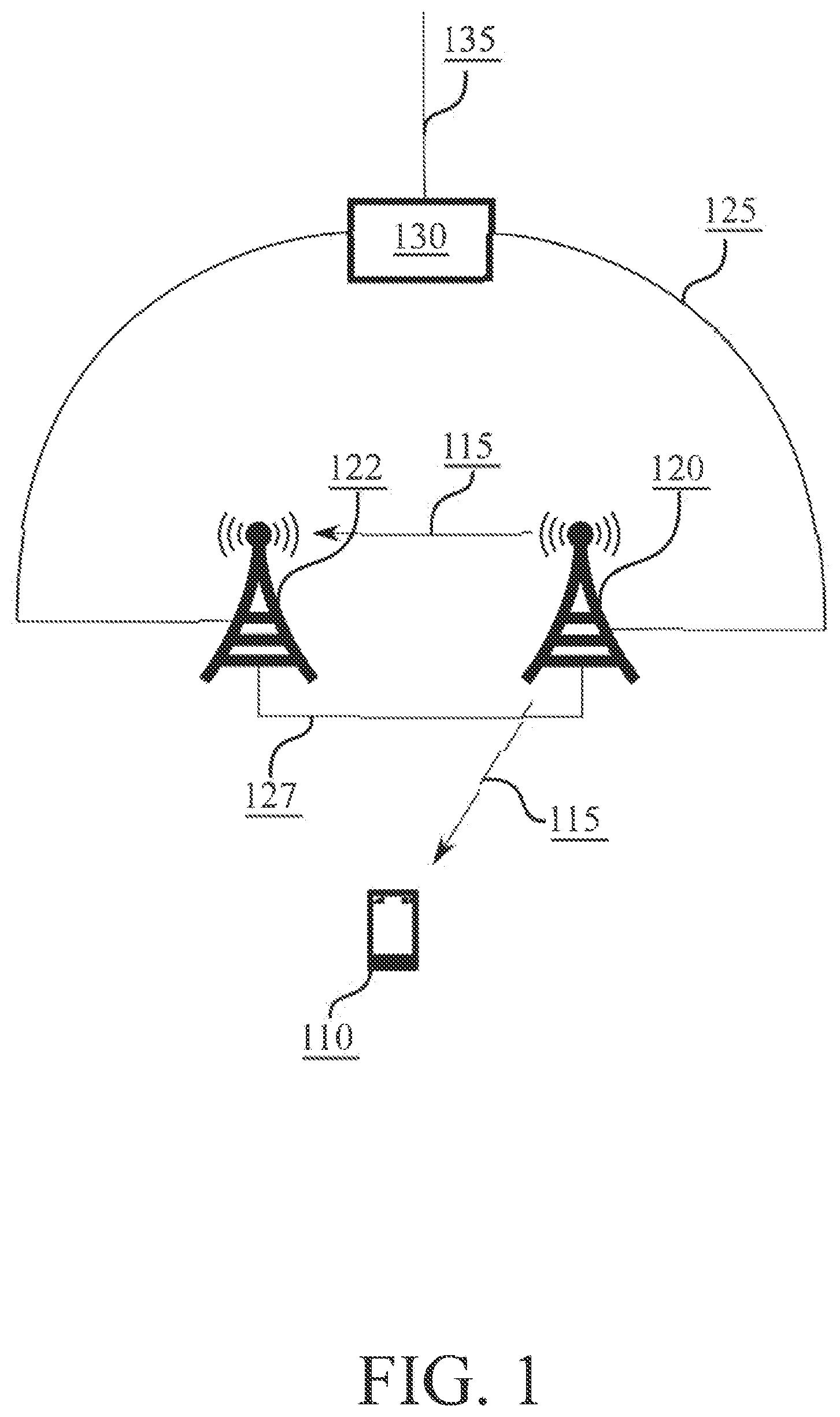 Patent US12621781 Figure 1 – Sensing in cellular communication networks
