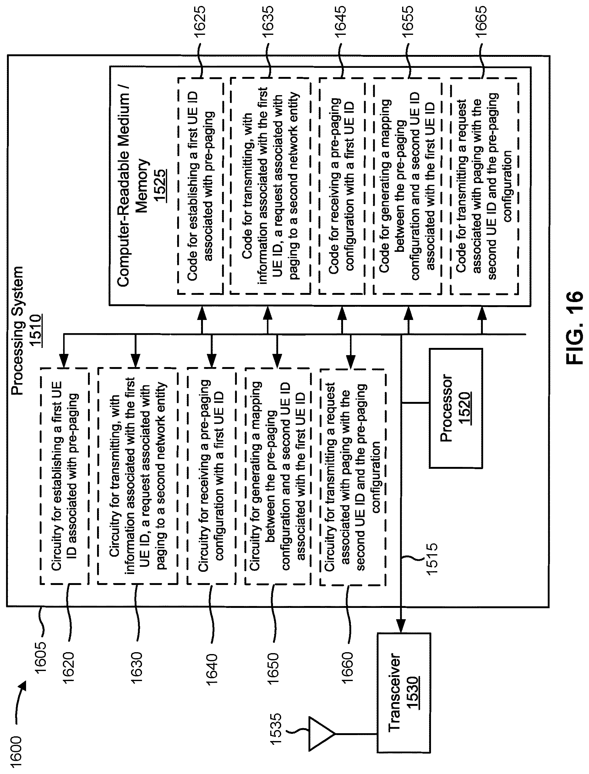 Patent US12621799 Figure 17 – Pre-paging configuration