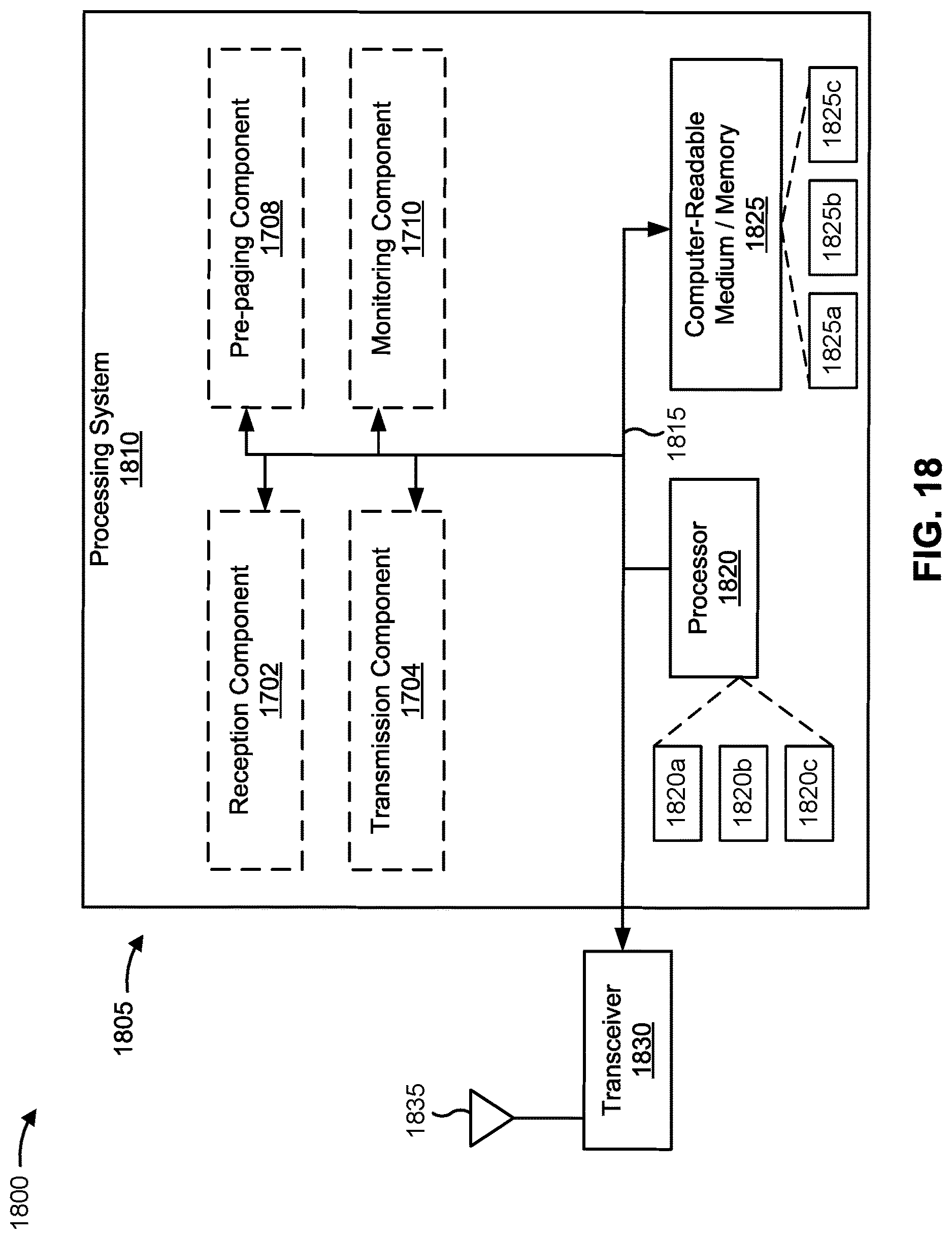 Patent US12621799 Figure 19 – Pre-paging configuration