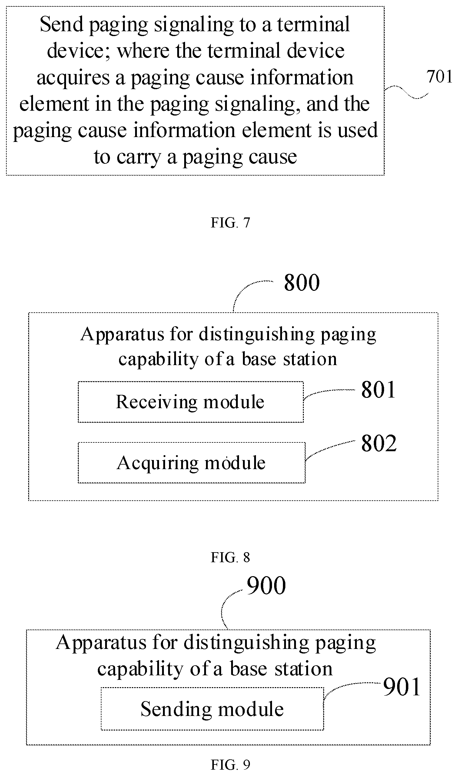 Patent US12621801 Figure 4 – Method and apparatus for distinguishing paging capability of base station, and communication device