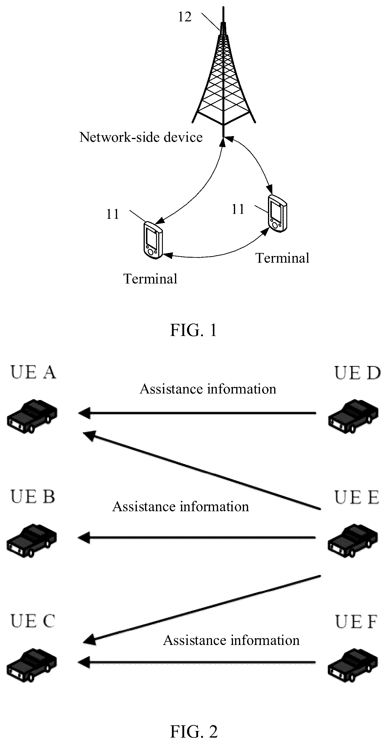 Patent US12621803 Figure 1 – Information transmission method, resource selection method, and communication device
