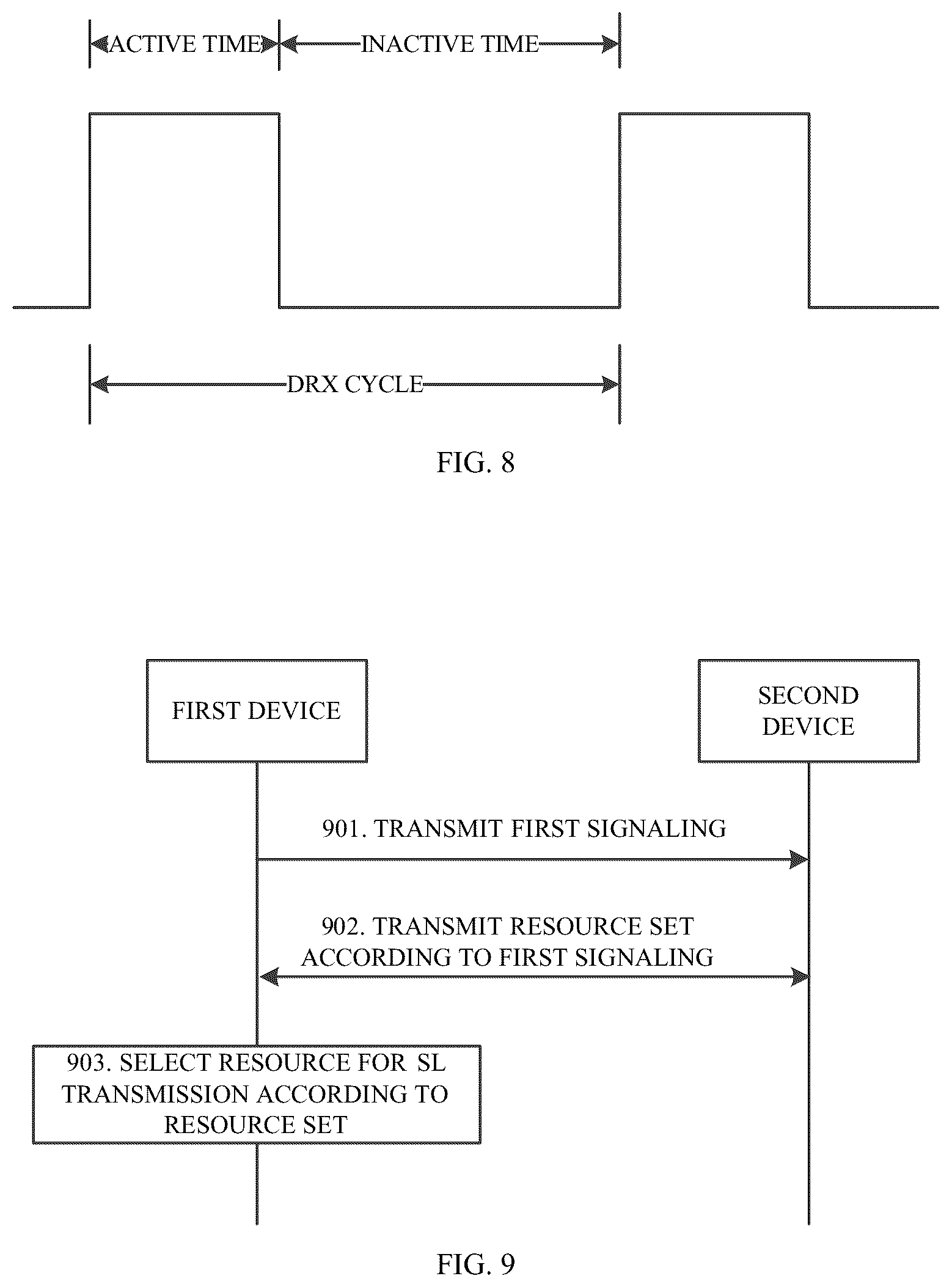Patent US12621808 Figure 4 – Method for resource selection and first device