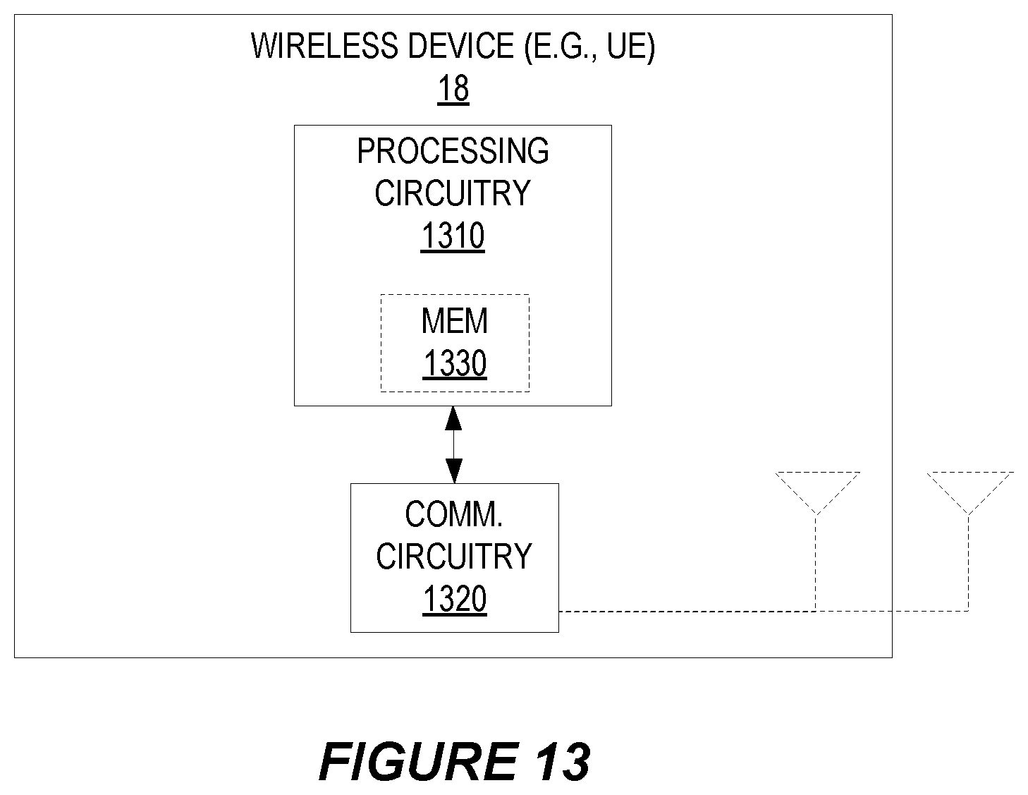 Patent US12621814 Figure 13 – Bandwidth part operation in a wireless communication network