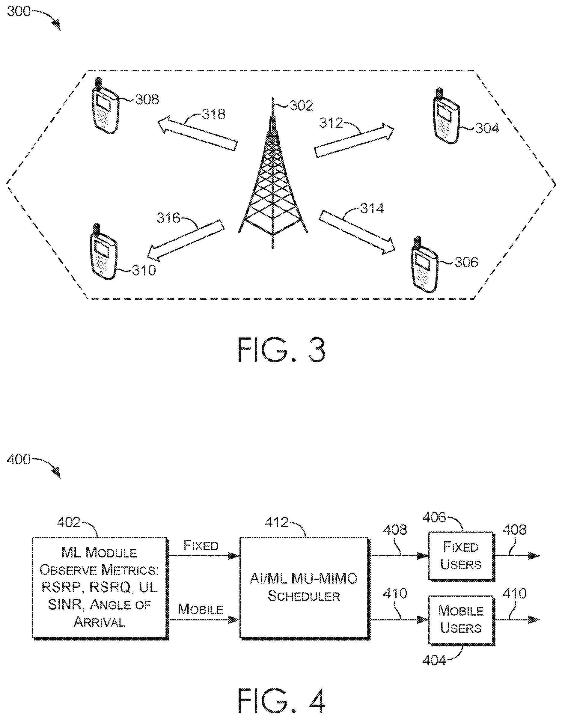 Patent US12621822 Figure 3 – Multiple user multiple input multiple output scheduler for fixed wireless access