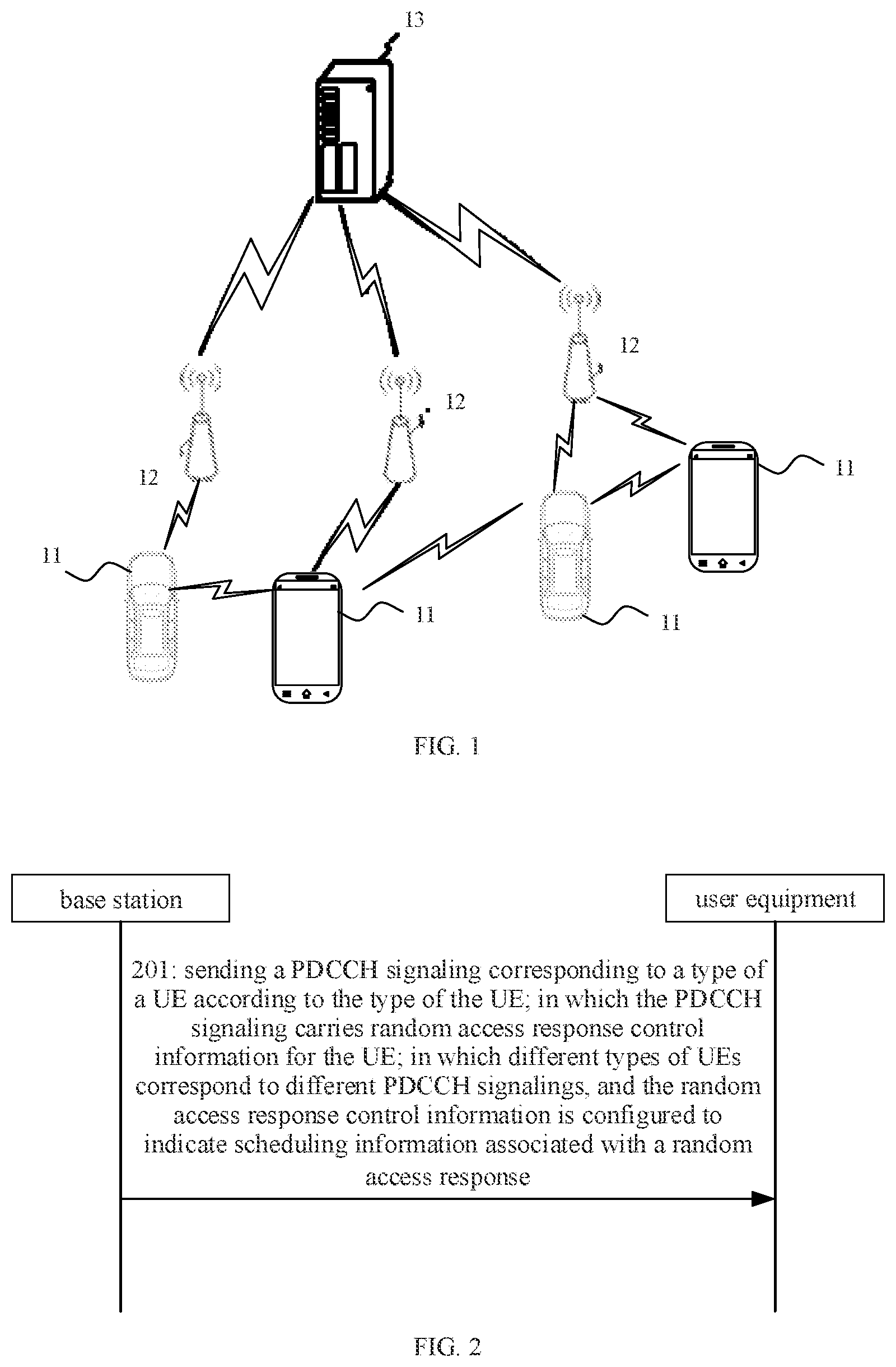 Patent US12621838 Figure 1 – Information transmission method and apparatus, and communication device, and storage medium using PDCCH indication with random access procedure
