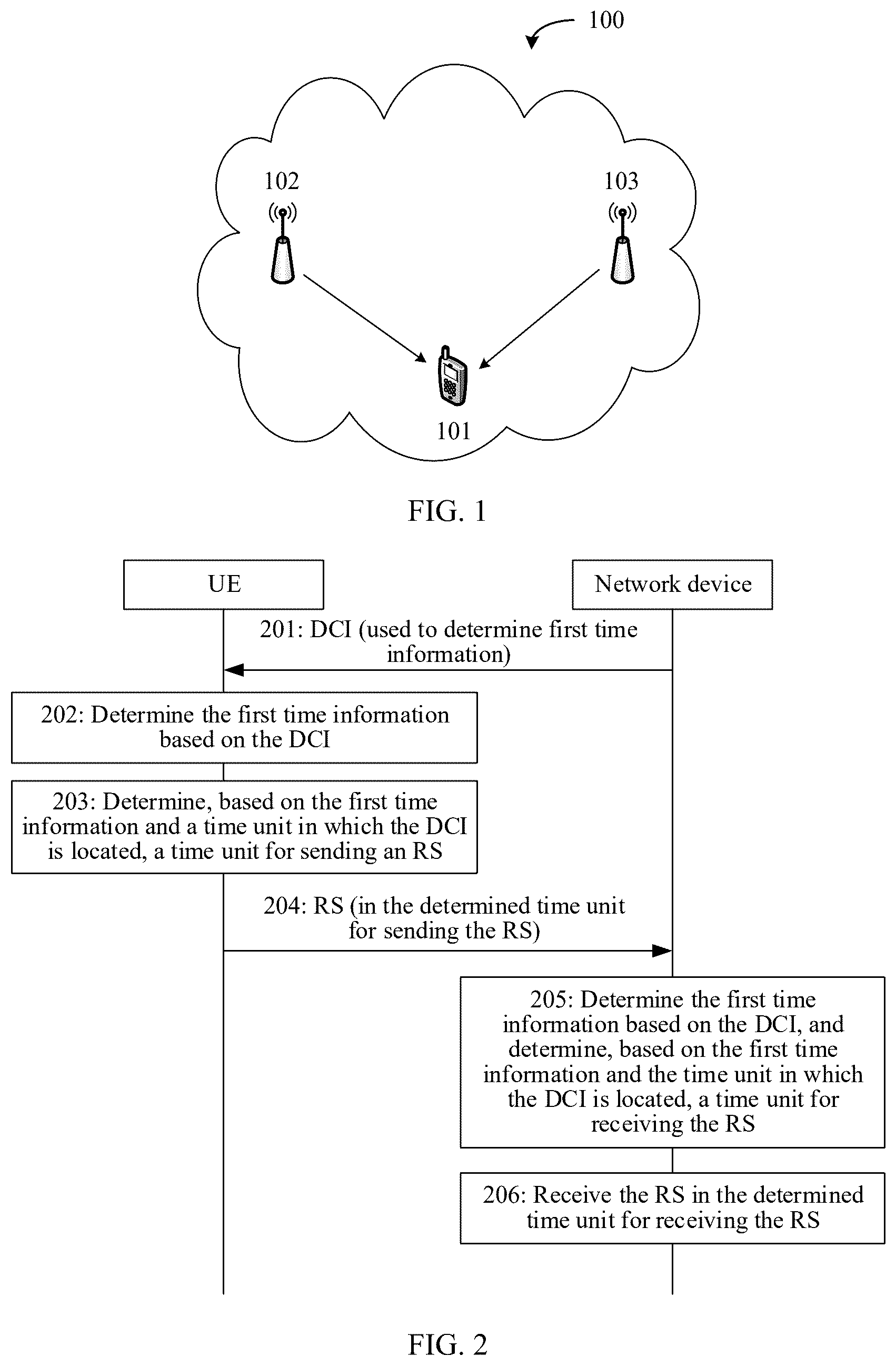 Patent US12621841 Figure 1 – Reference signal sending method and communication apparatus
